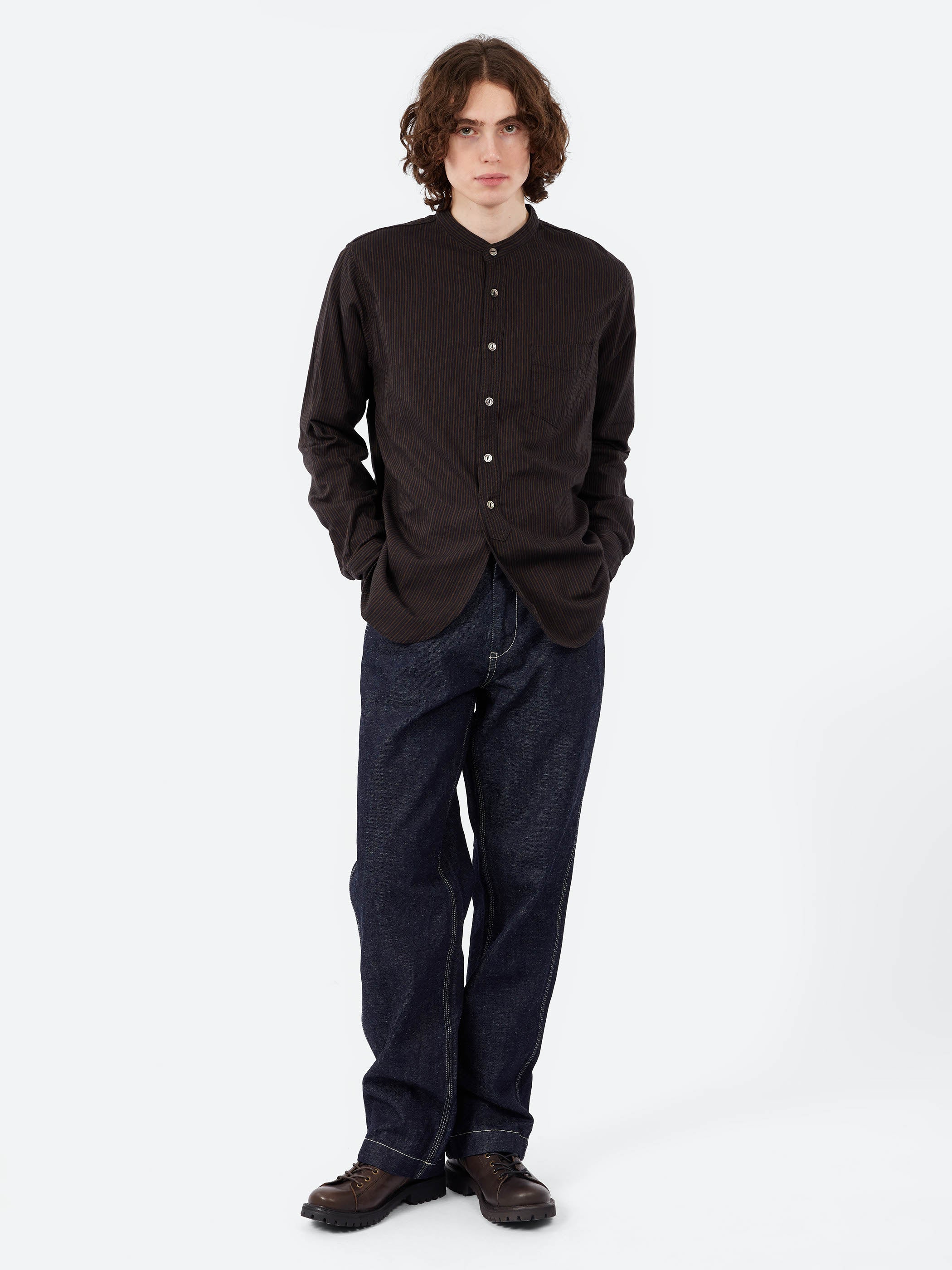 Band Collar Shirt