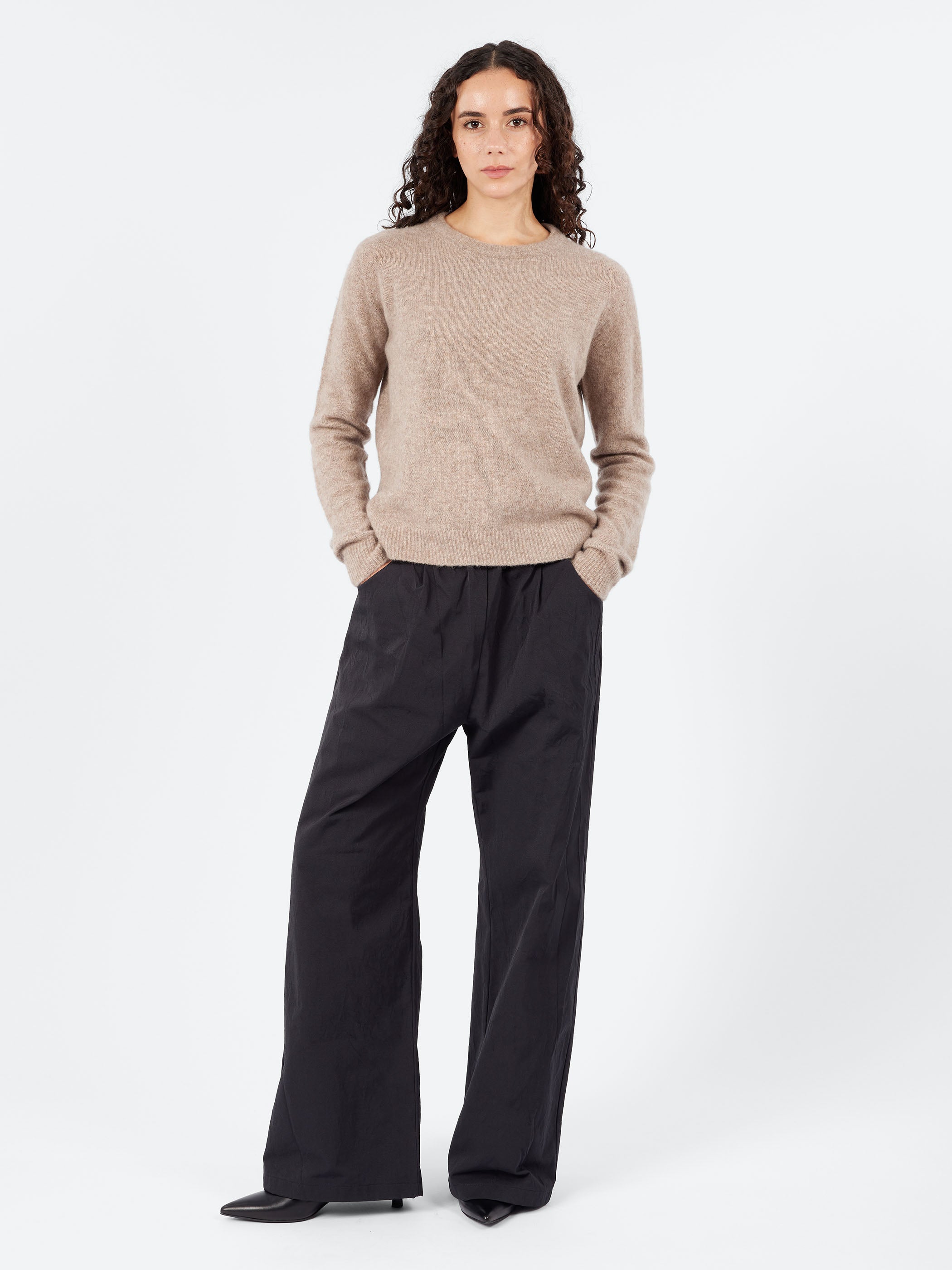 Cashmere and Silk Crewneck