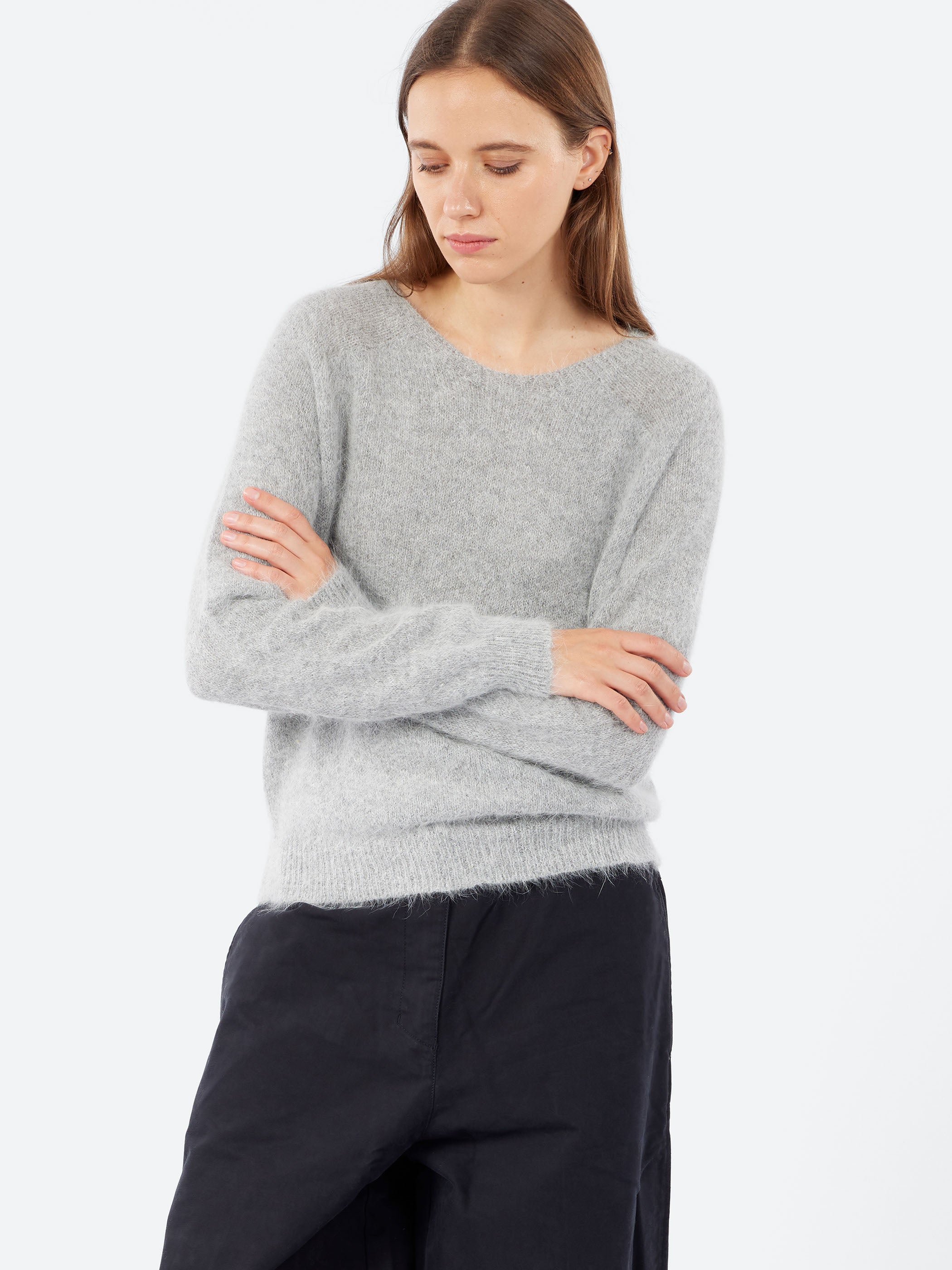Angora Comfy Crewneck