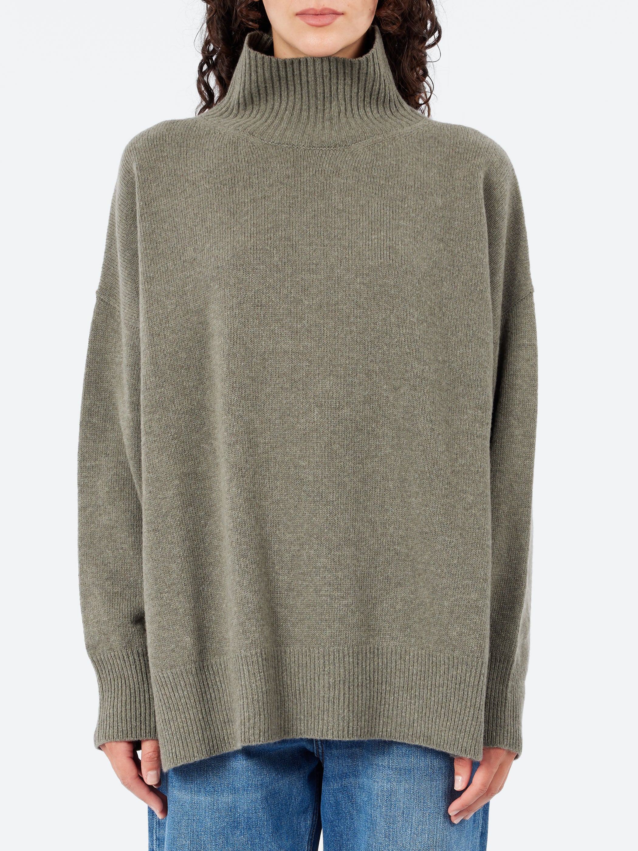 Open Sides Turtleneck