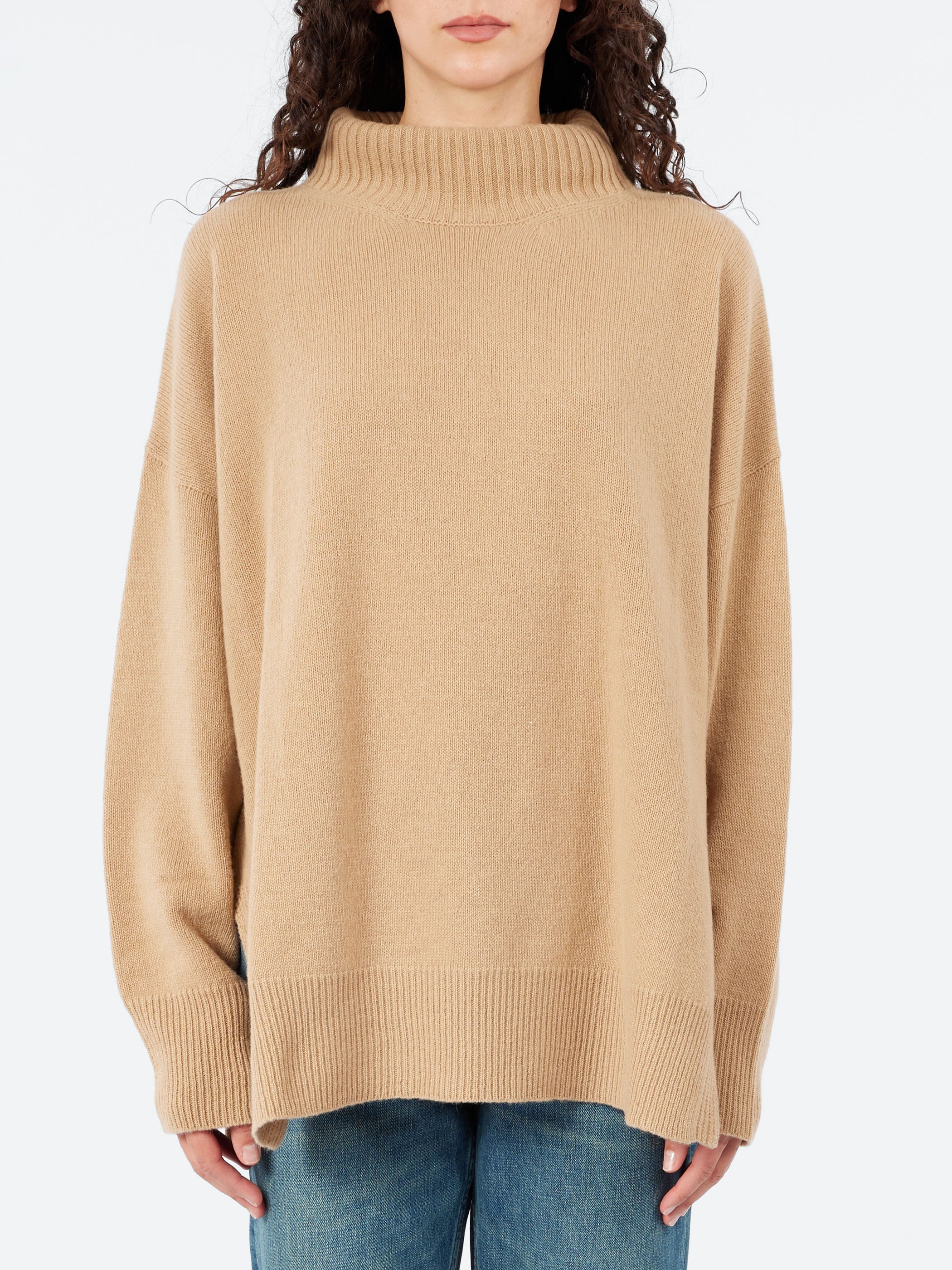 Open Sides Turtleneck