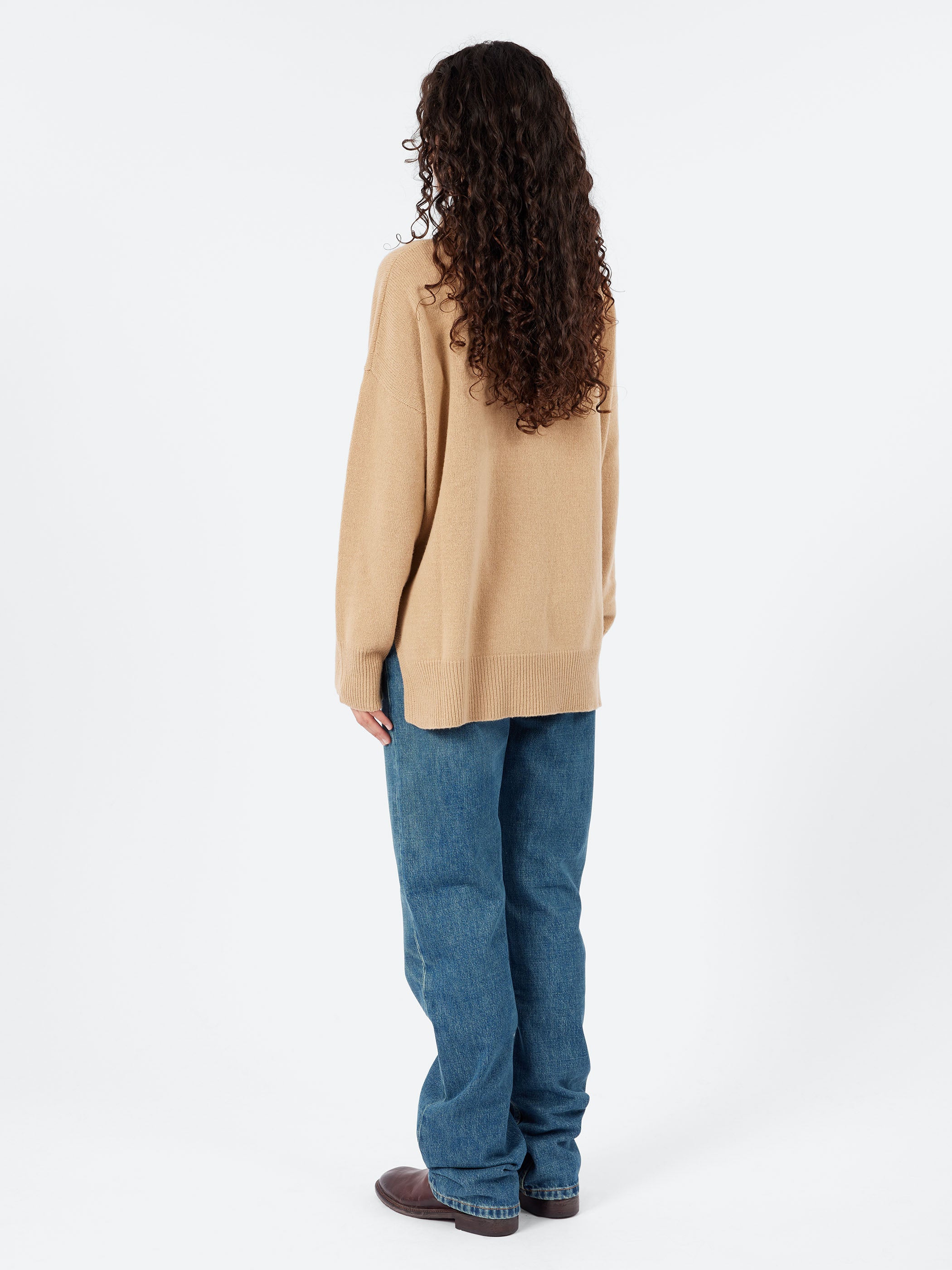 Open Sides Turtleneck