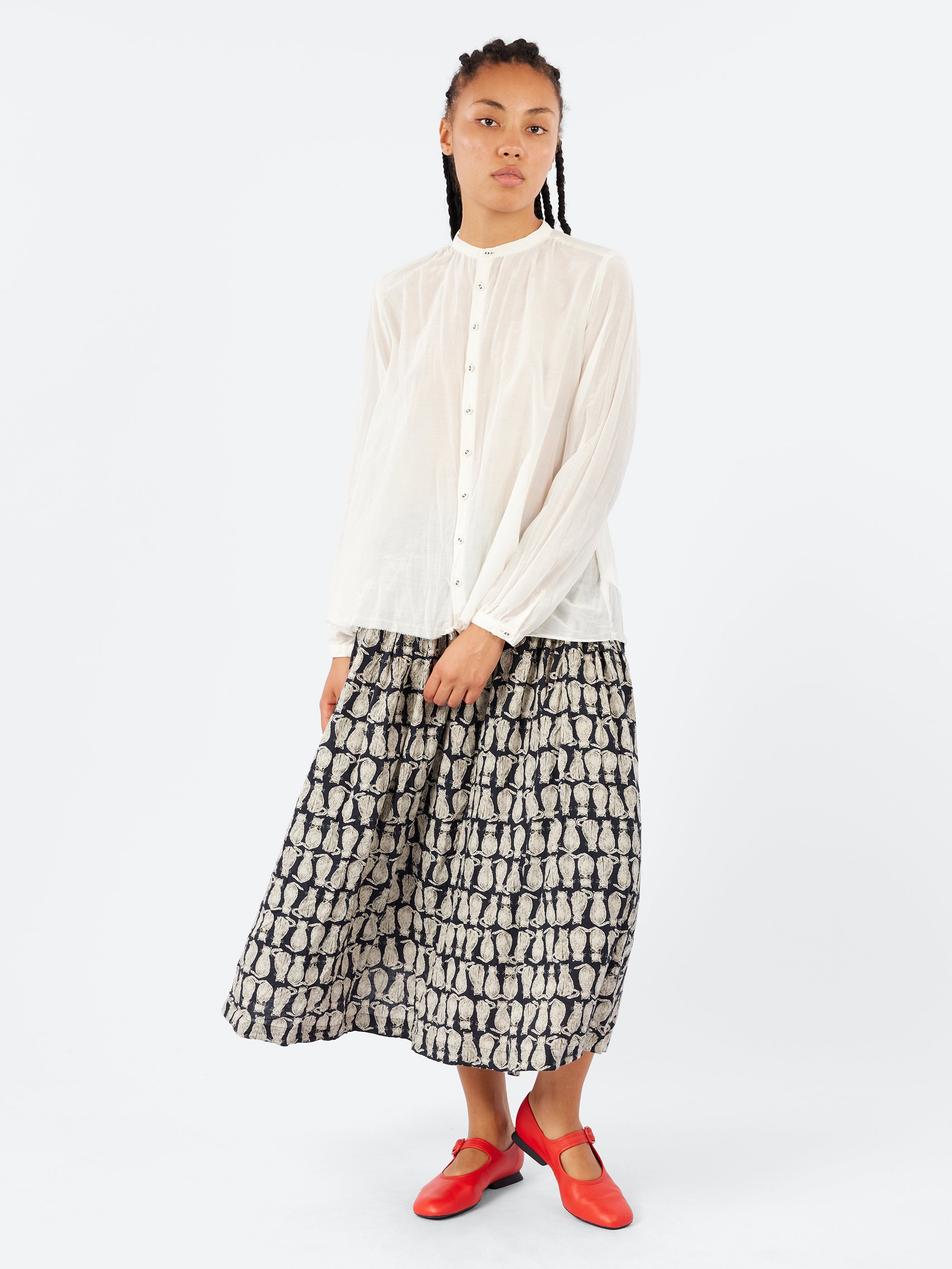 Cat Patrol Print Skirt