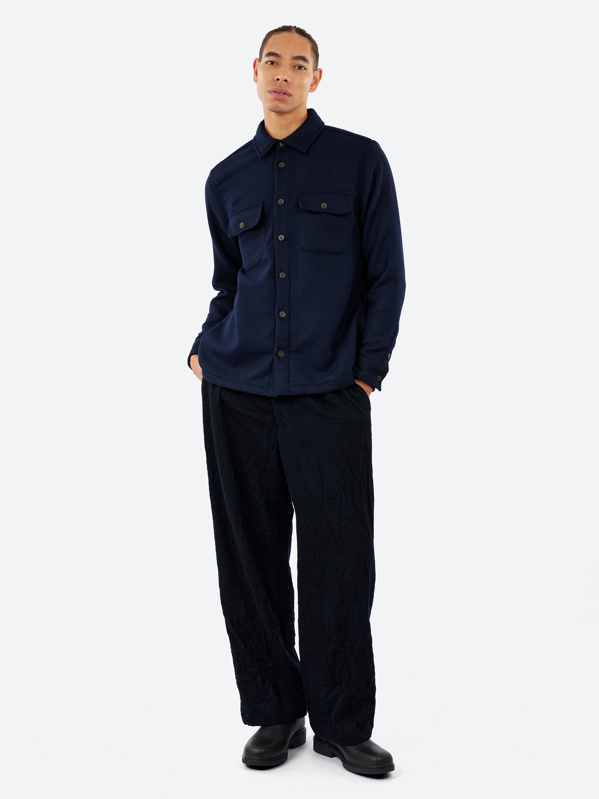 Lomond Heavy Wool Overshirt