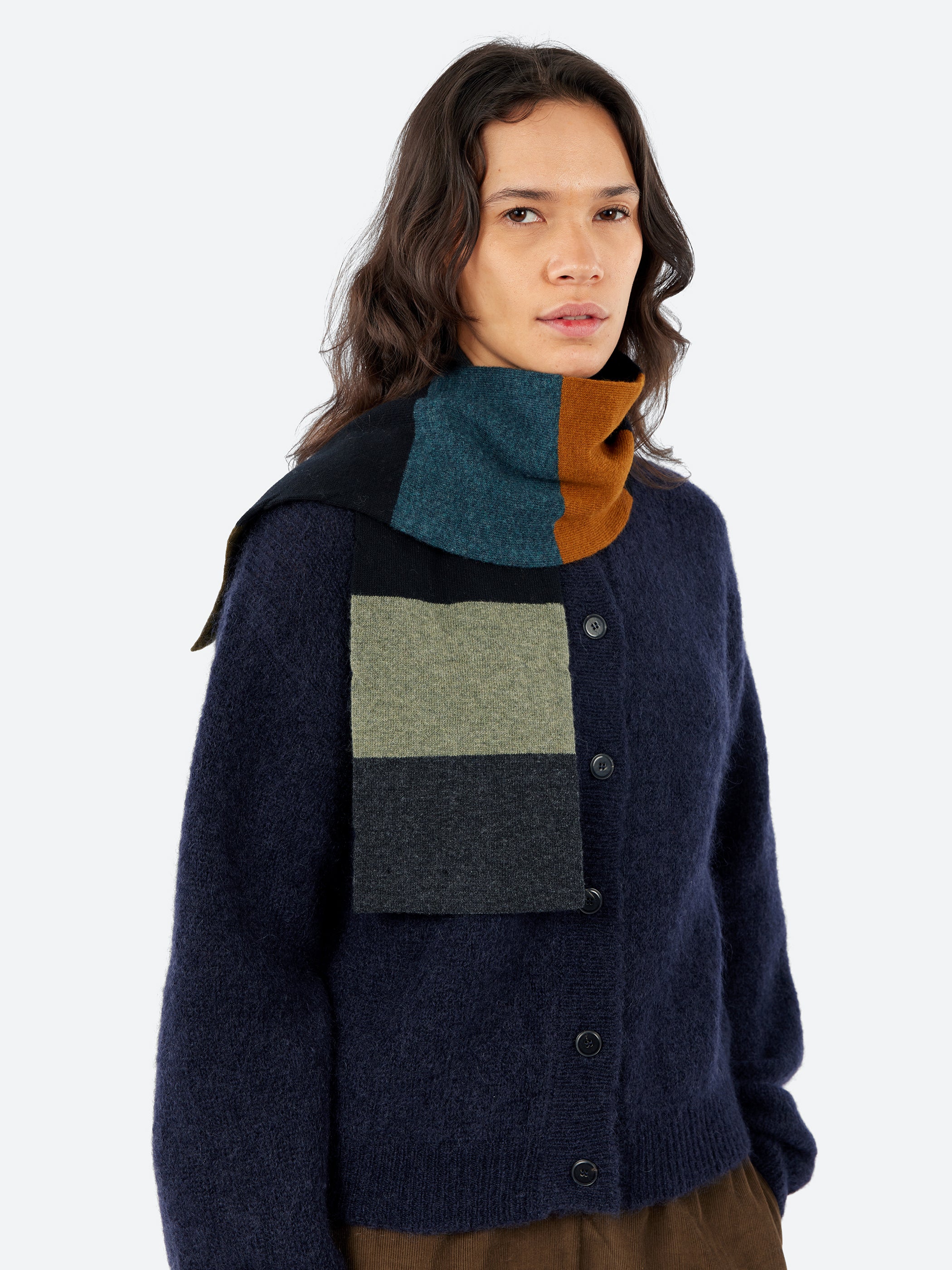 Small Colorblock Scarf