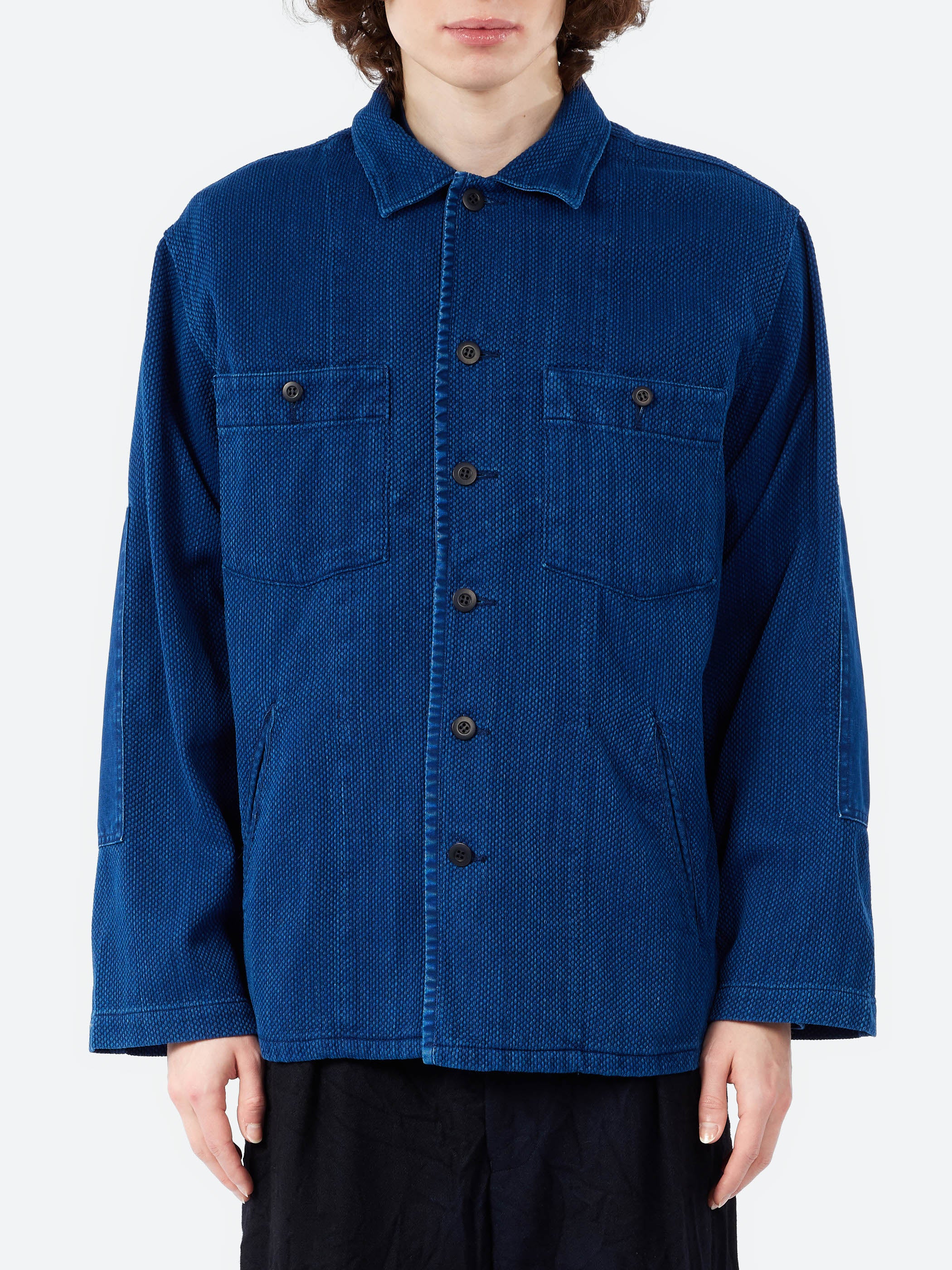 Kasezome Sashiko Fatigue Shirt