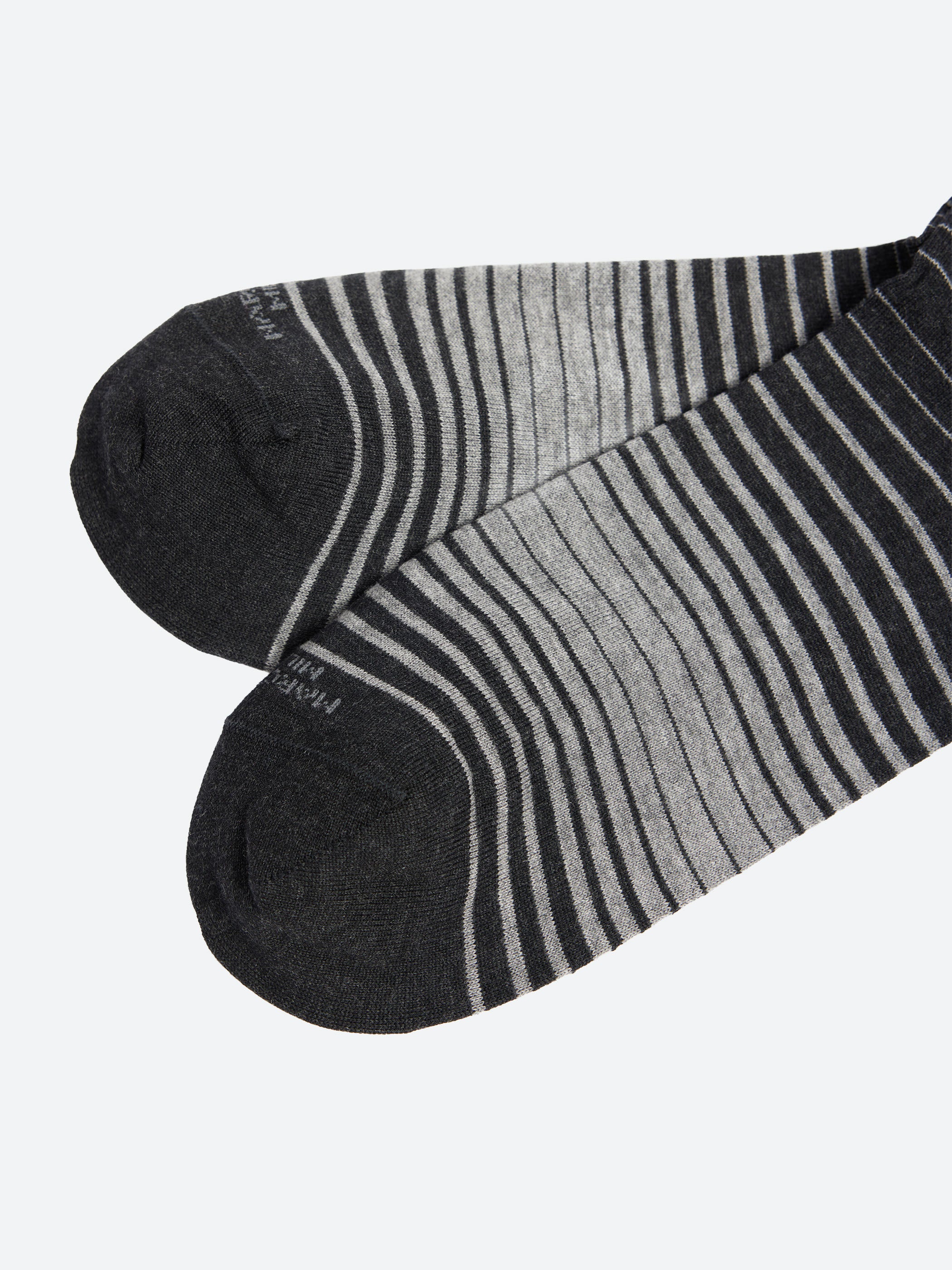 Shaded Stripe Socks