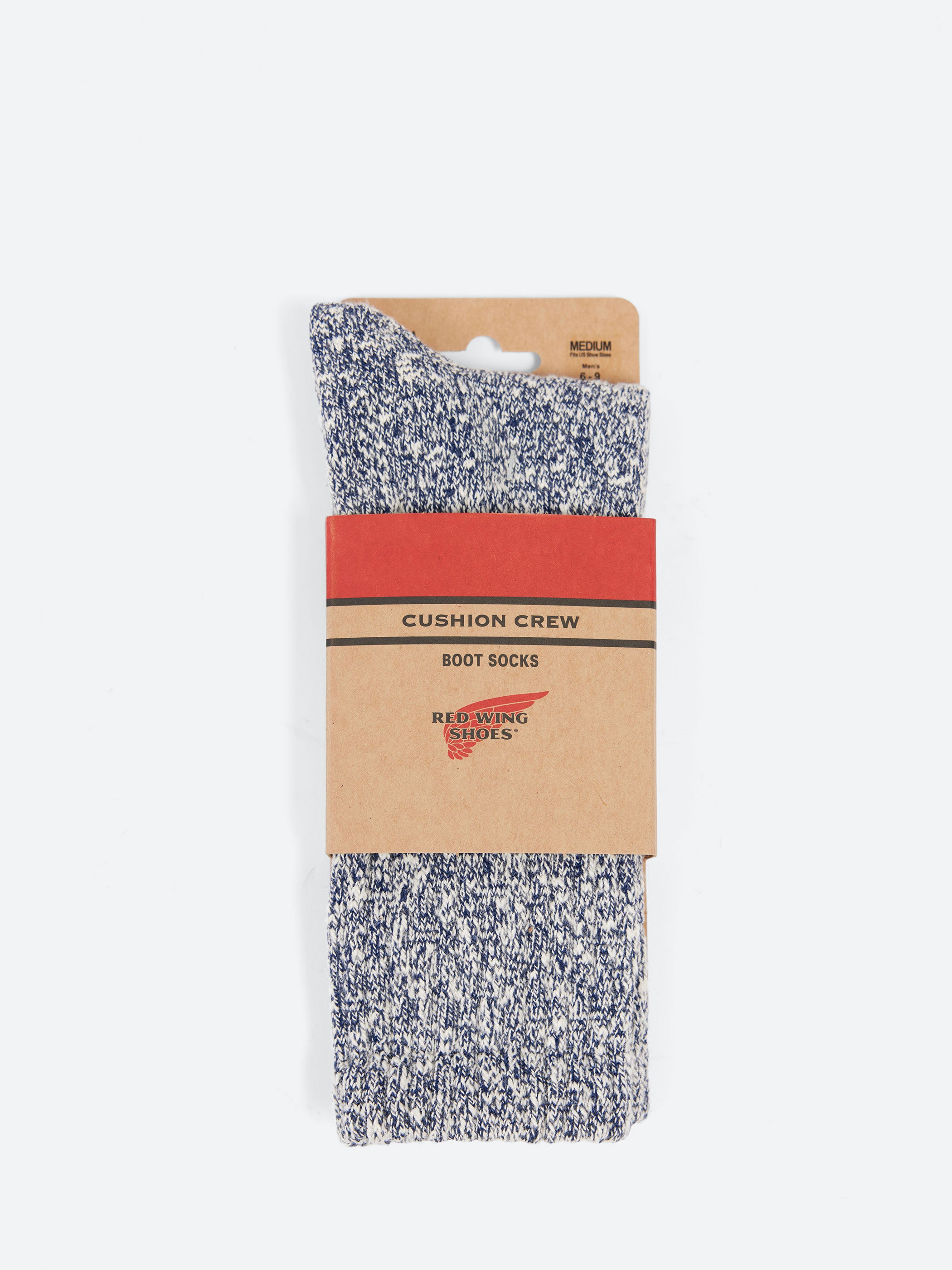 Cotton Blend Ragg Crew