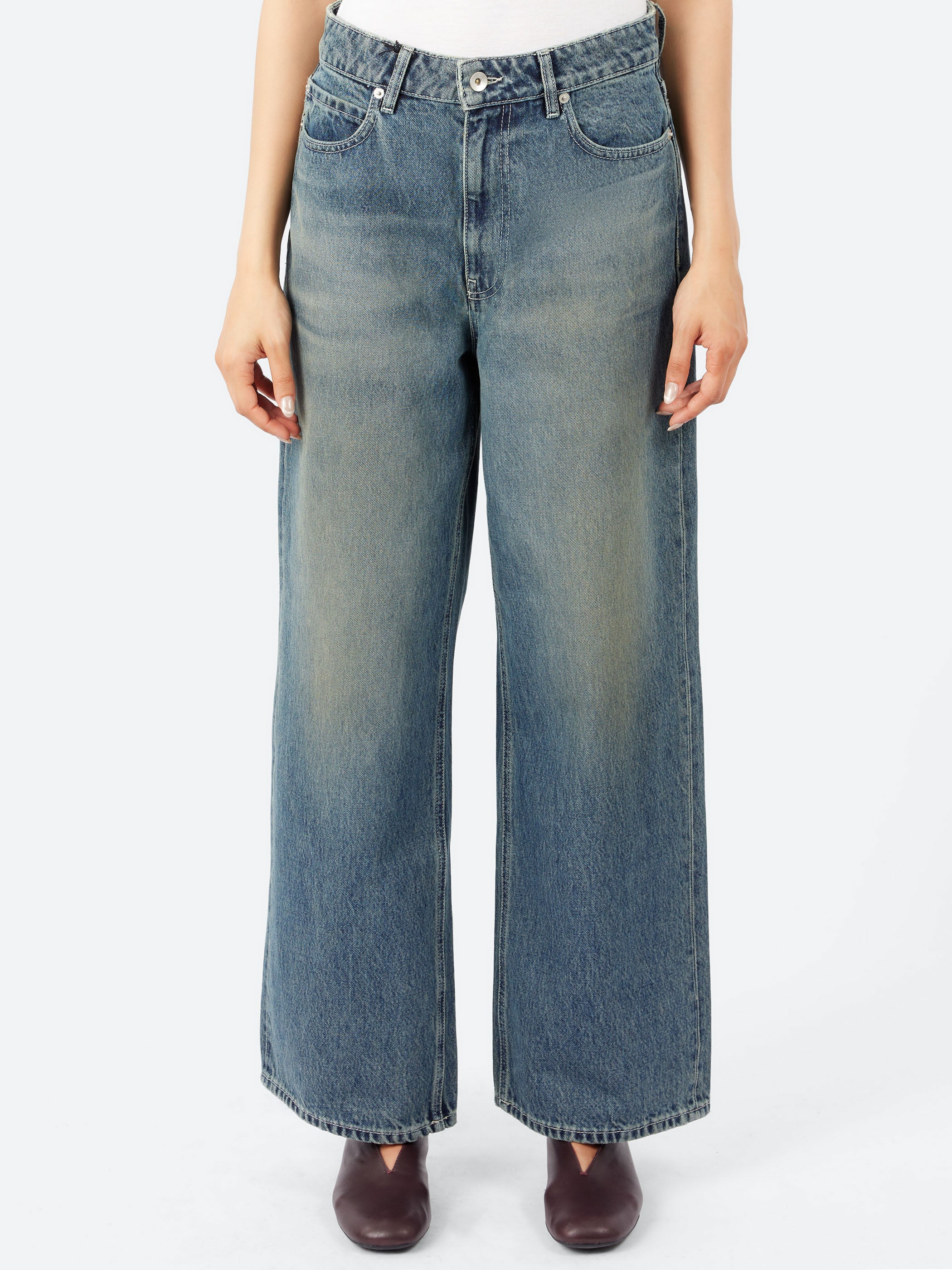 Five-Pocket Denim Trousers