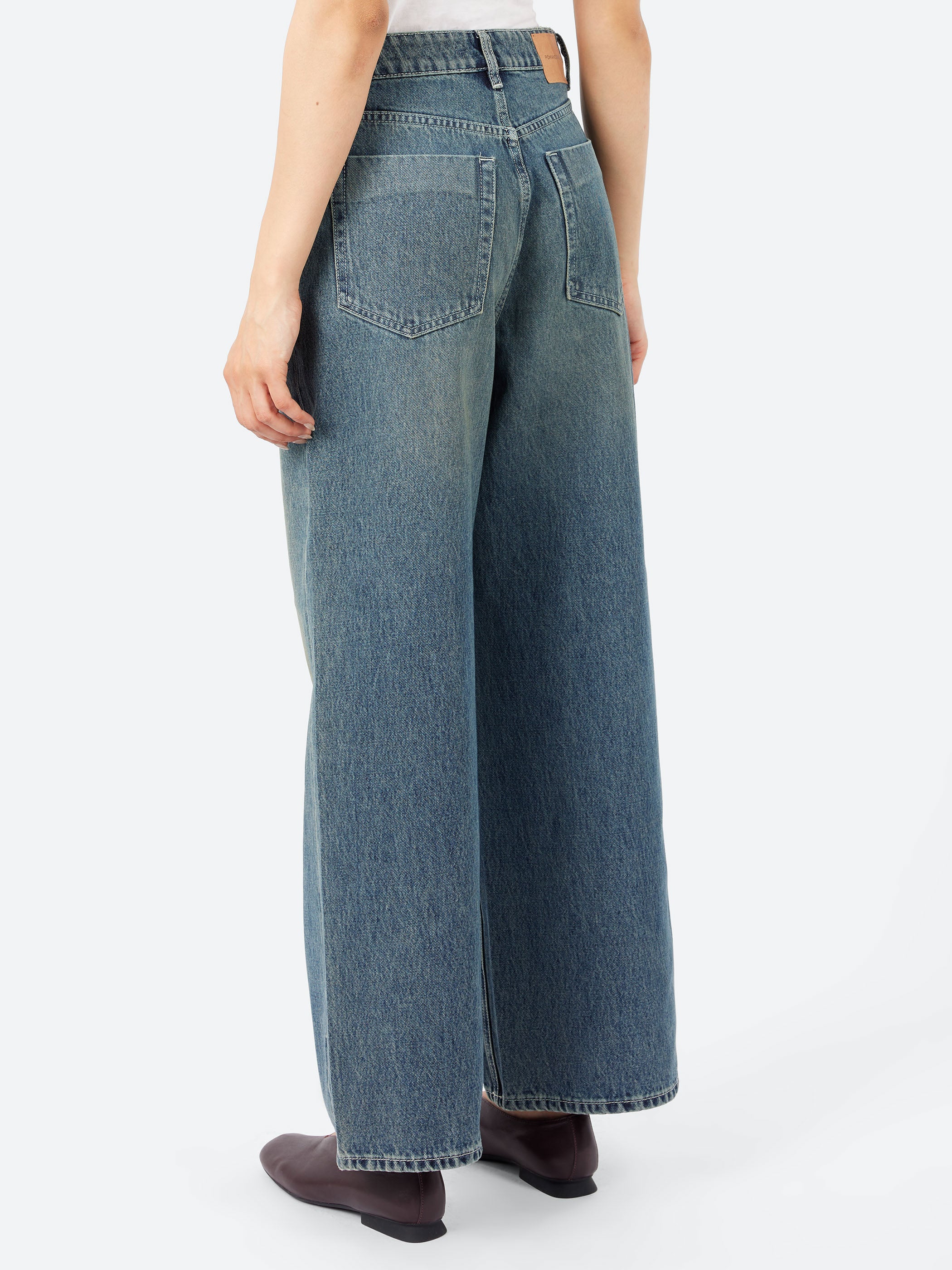 Five-Pocket Denim Trousers