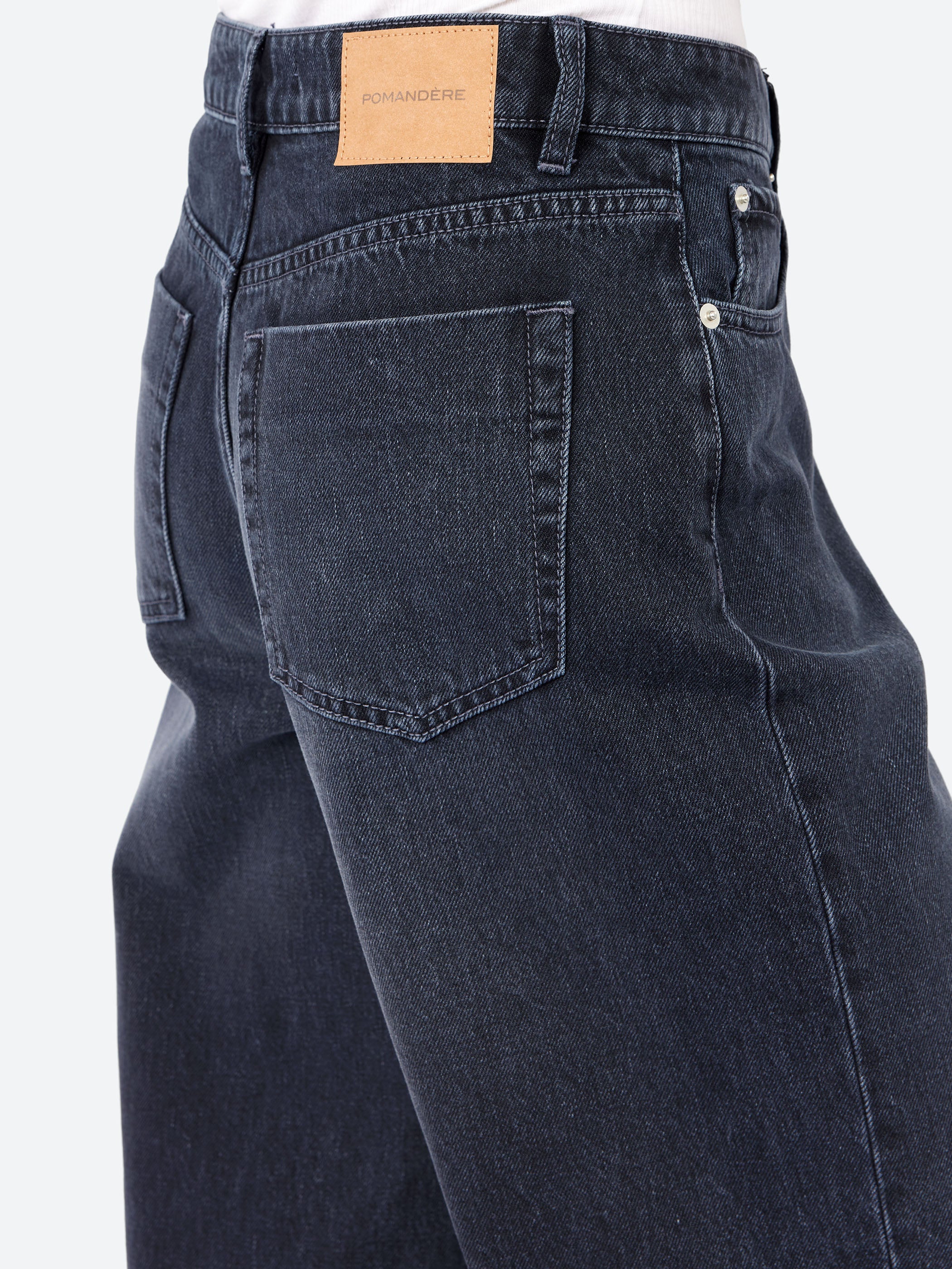 Five-Pocket Denim Trousers