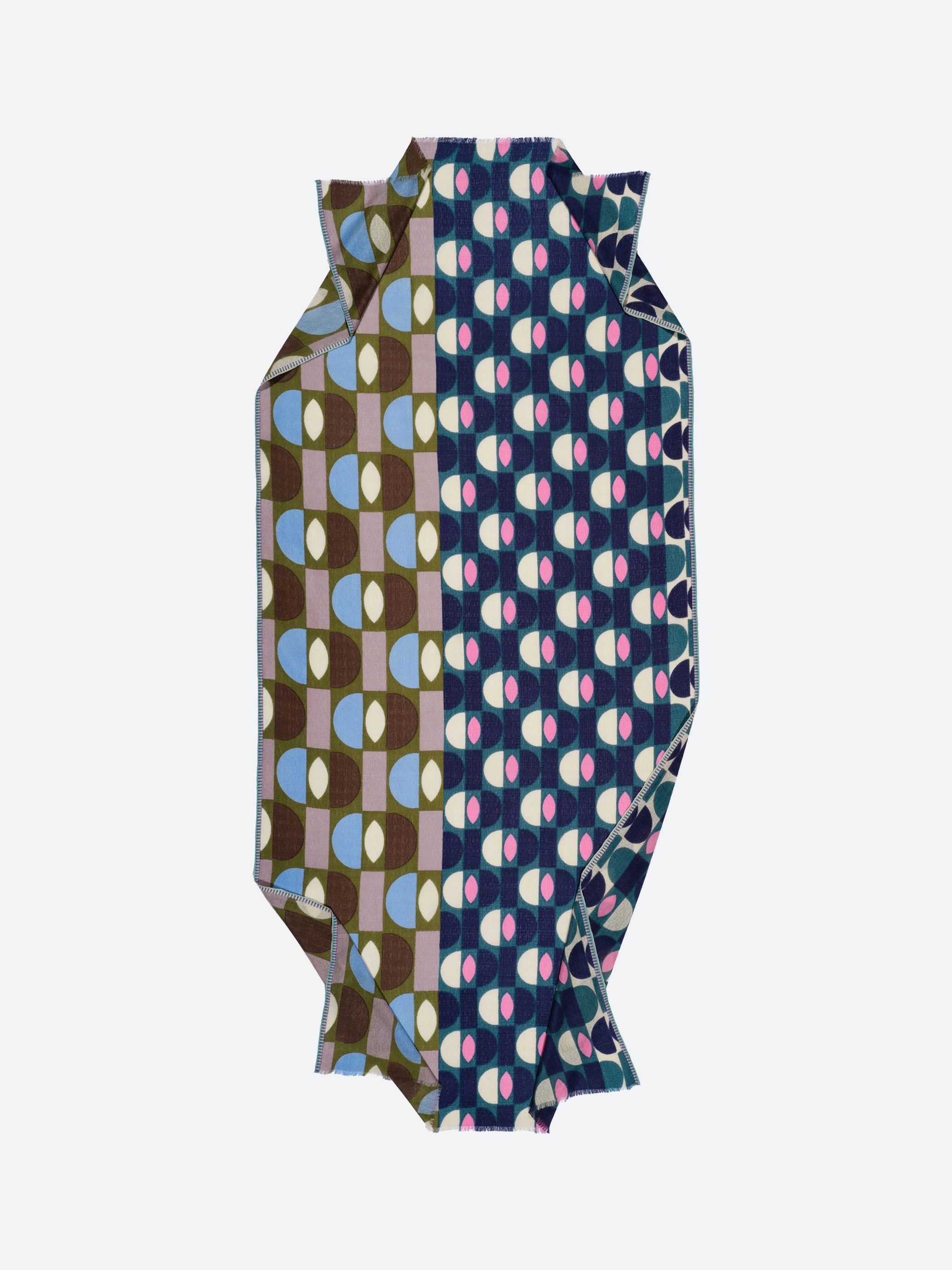 GW2561 Geo Mix Scarf