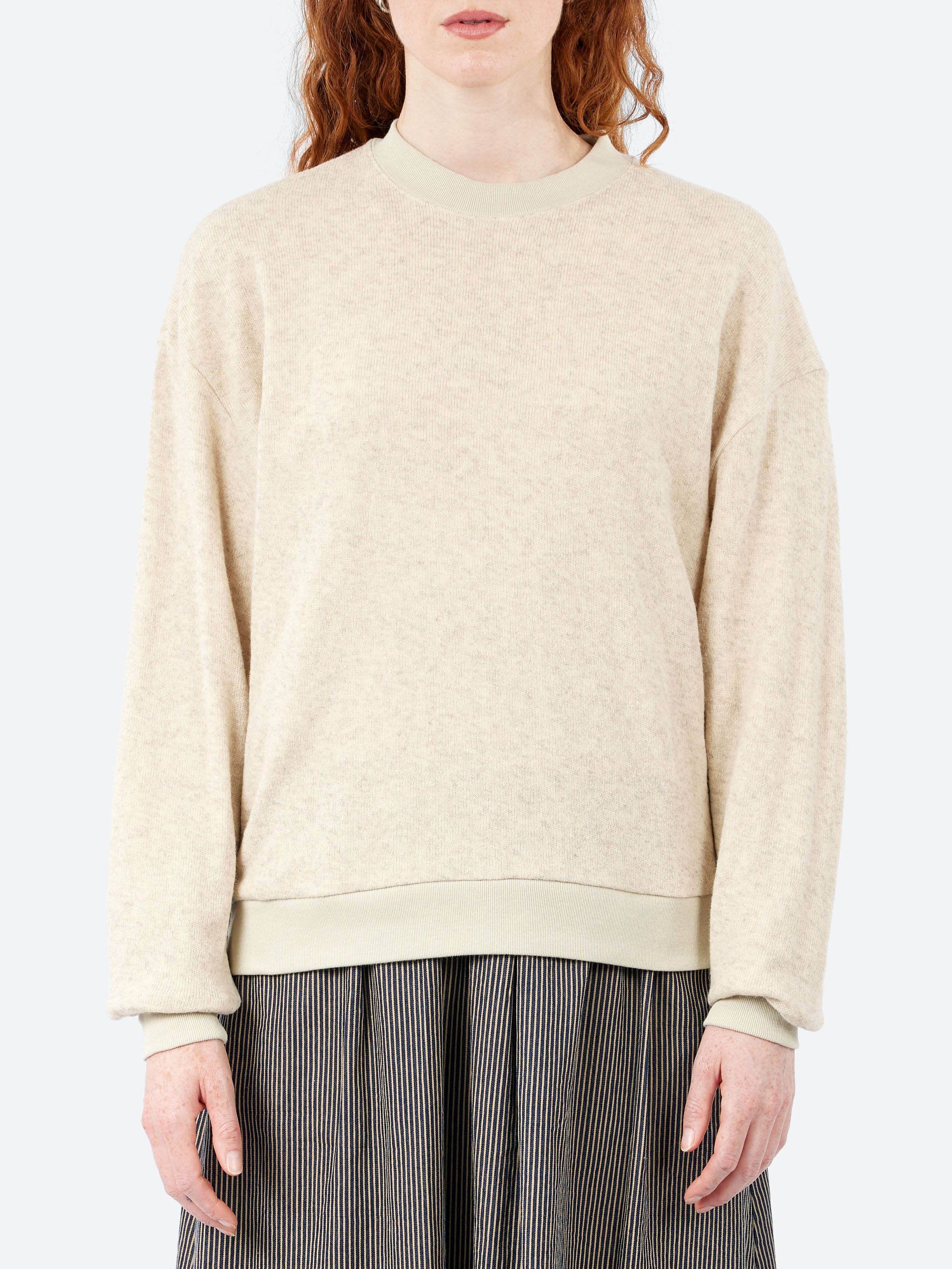 Eco Binding Jersey Sweatshirt