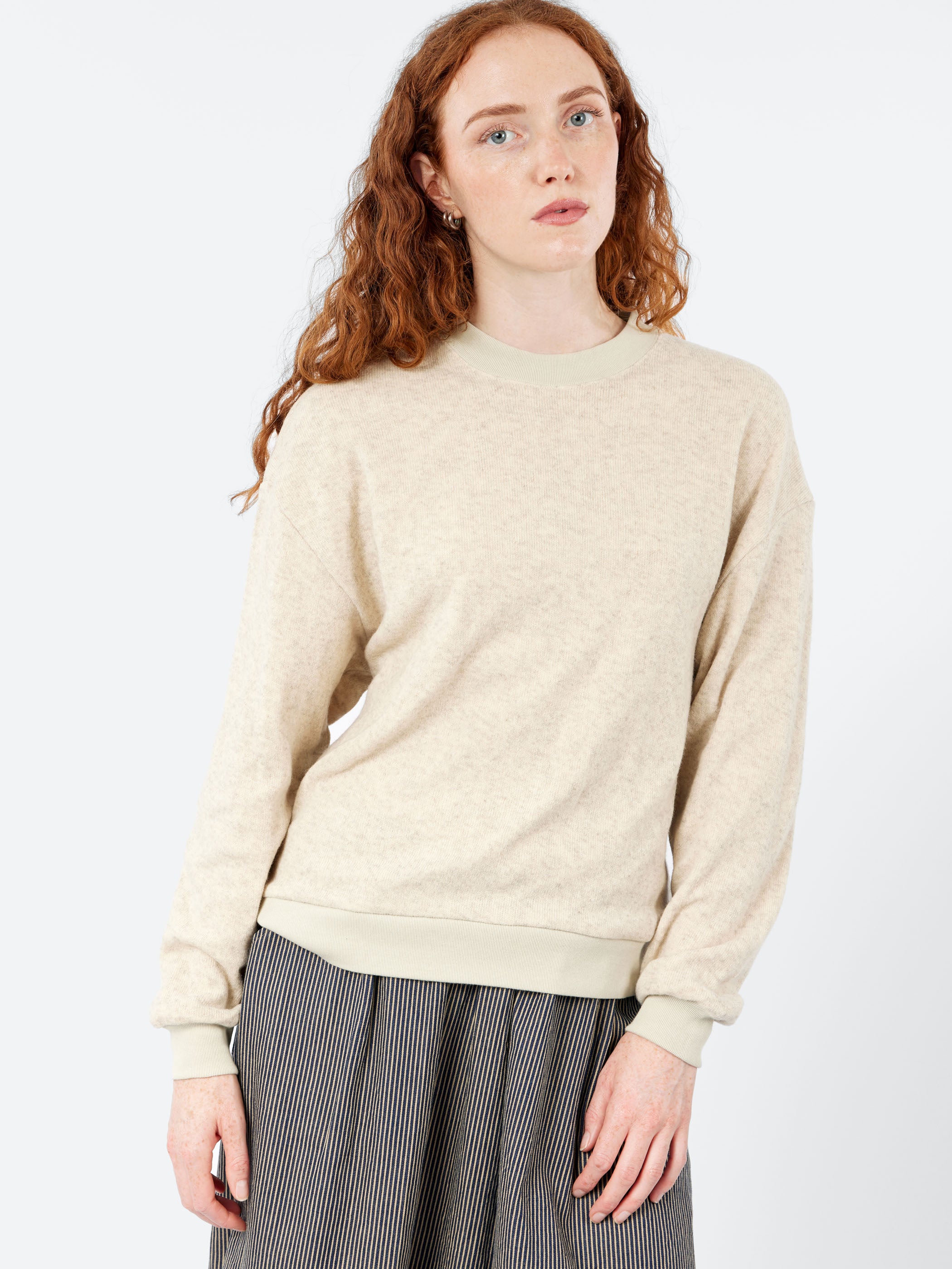Eco Binding Jersey Sweatshirt