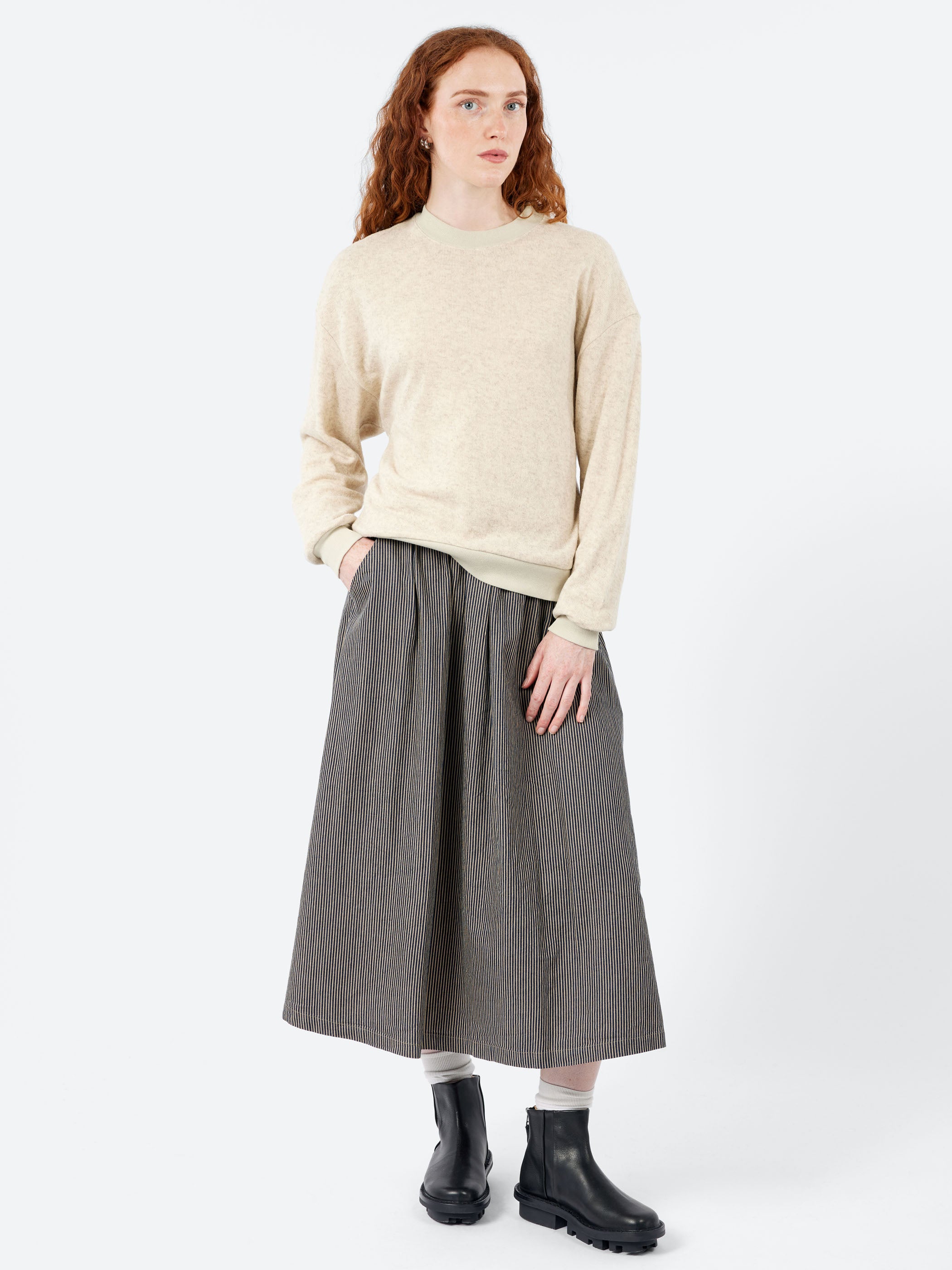 Eco Binding Jersey Sweatshirt