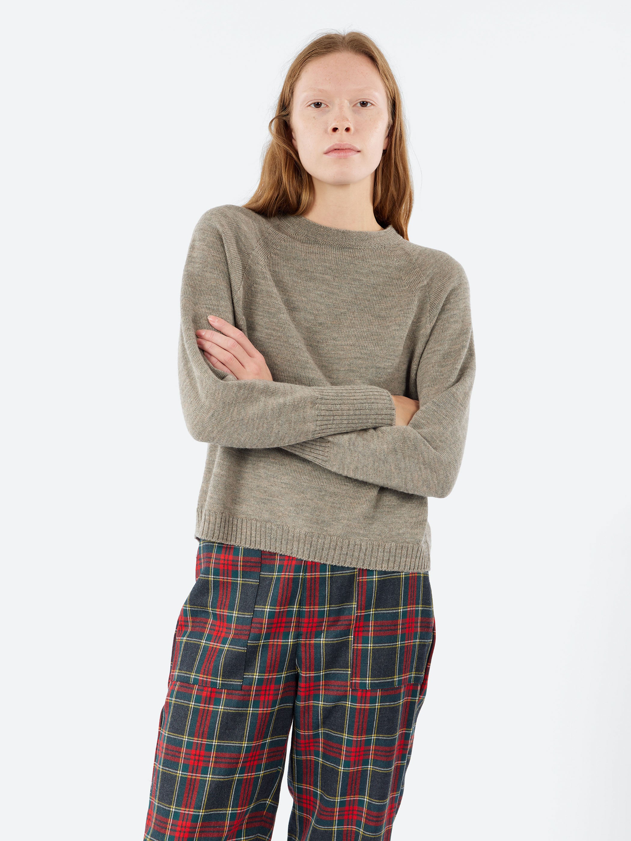 Raglan Sleeve Crewneck