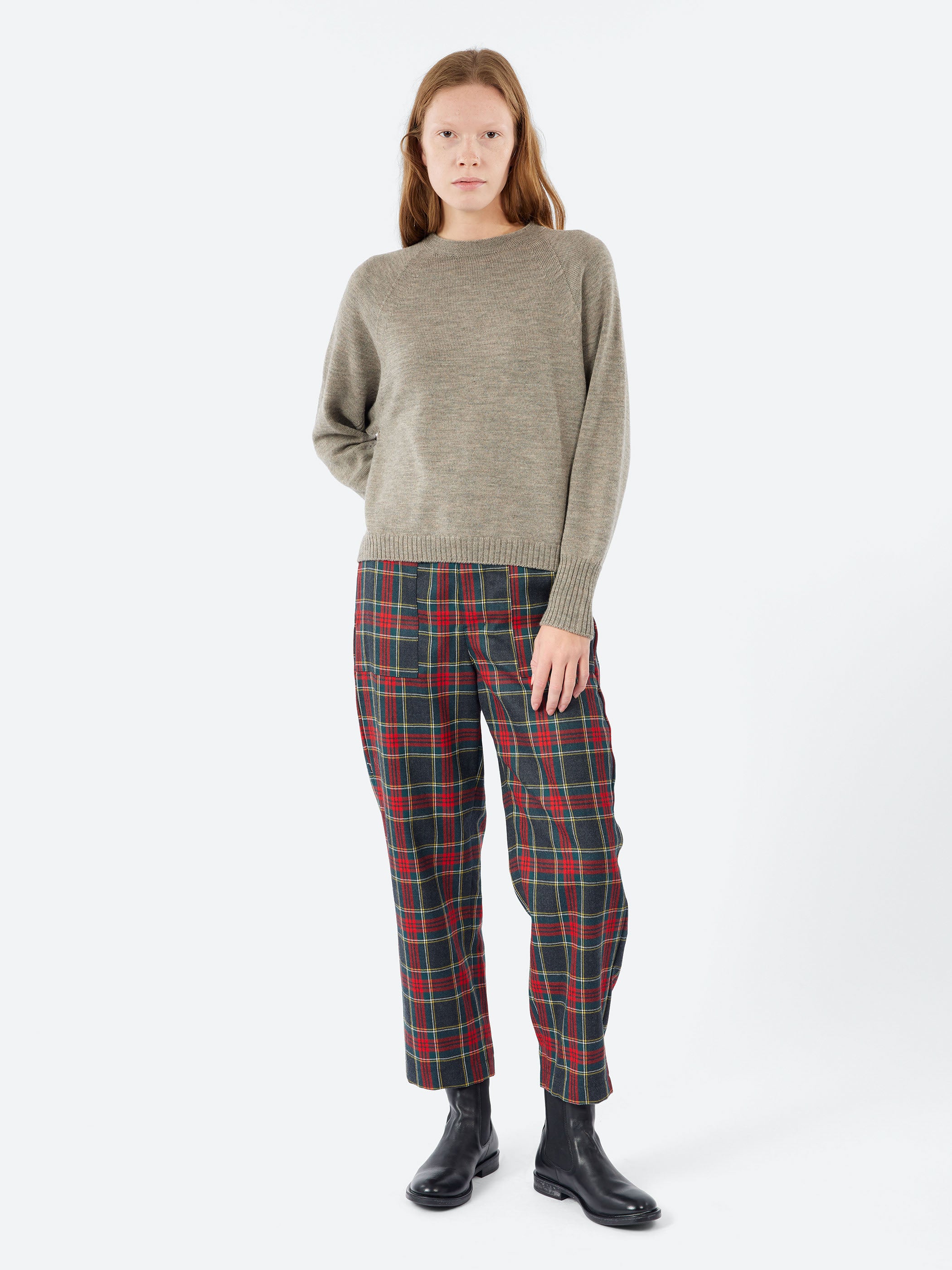 Raglan Sleeve Crewneck