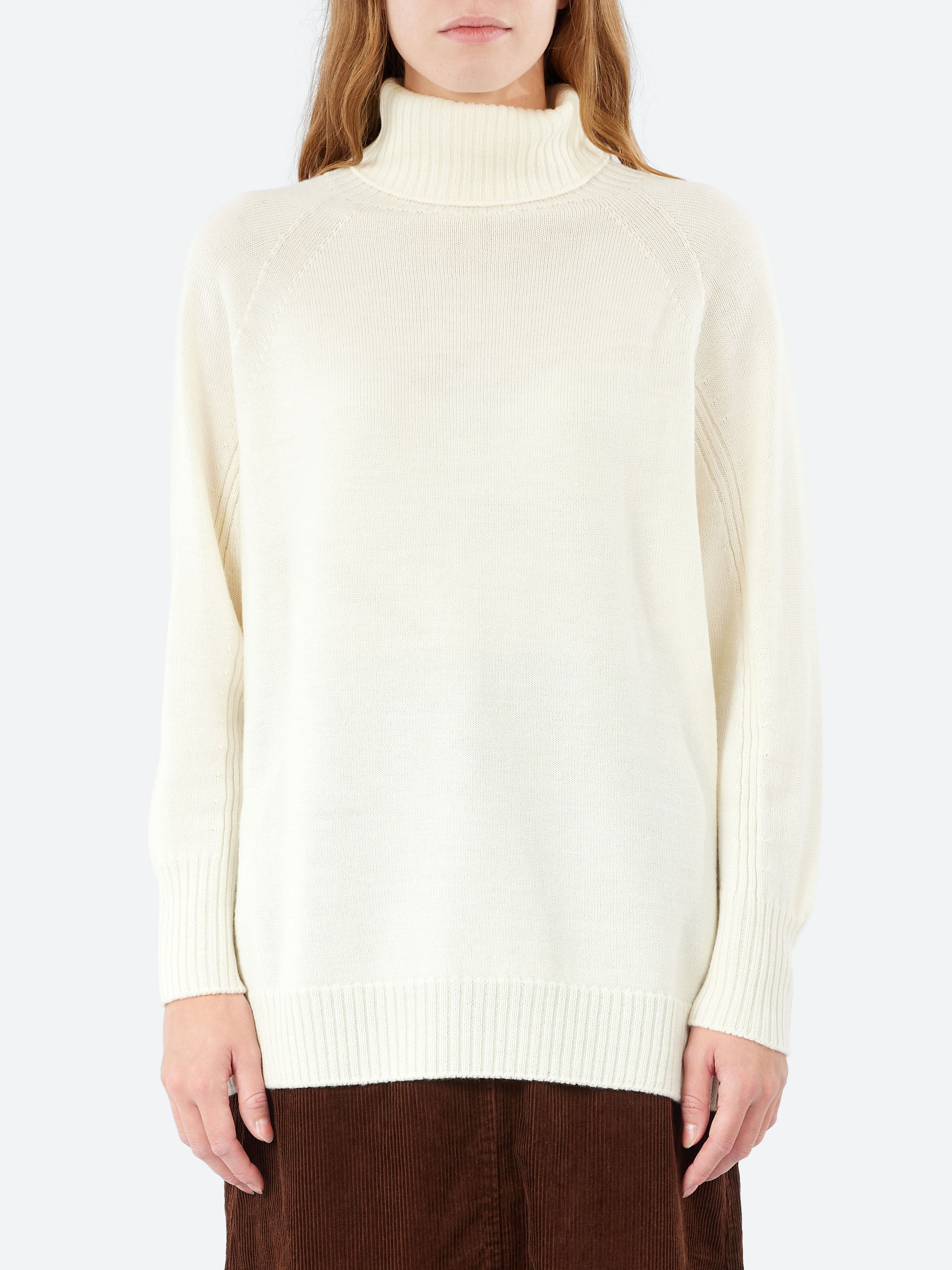 Raglan Sleeve Turtleneck
