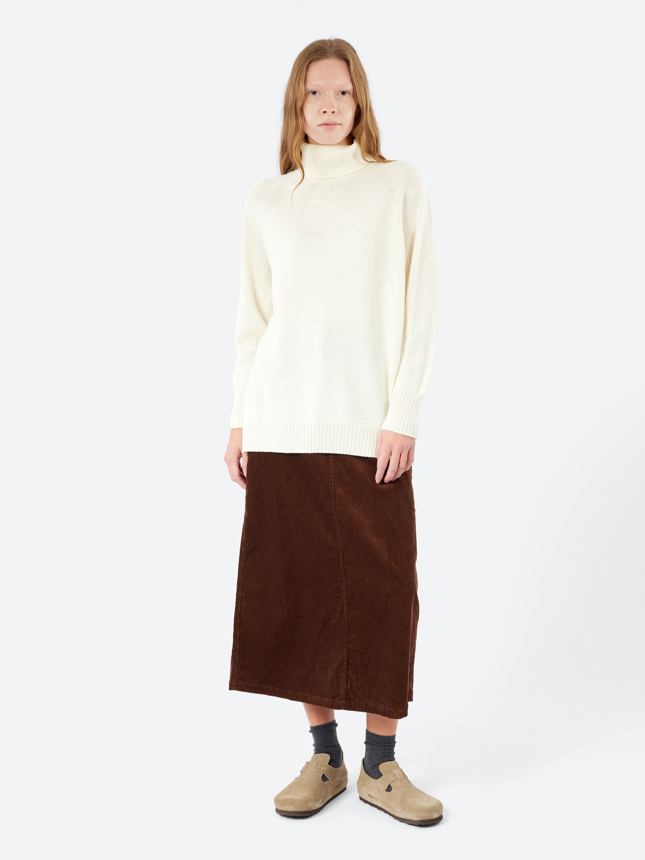 Raglan Sleeve Turtleneck