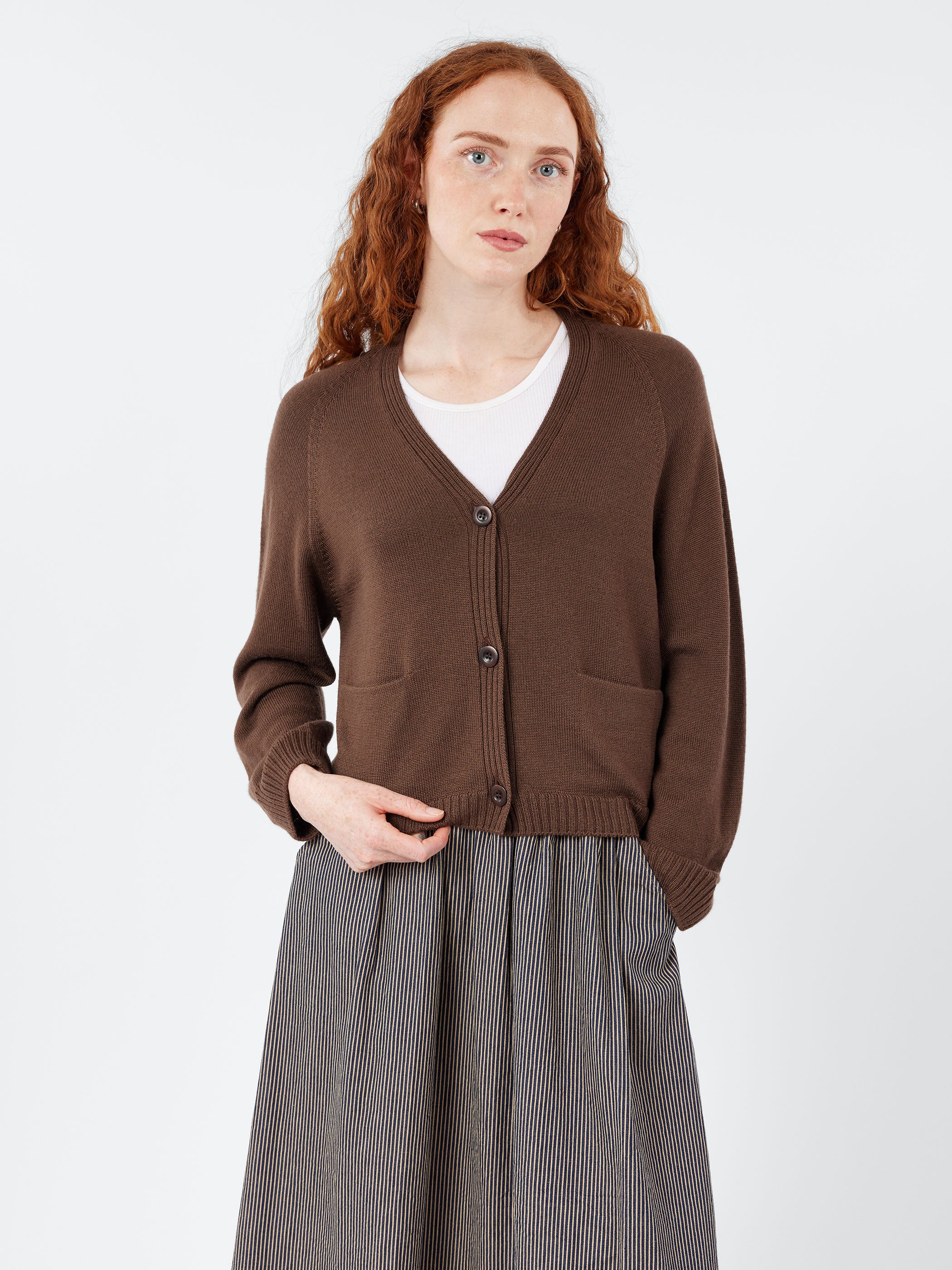 Raglan Sleeve Cardigan