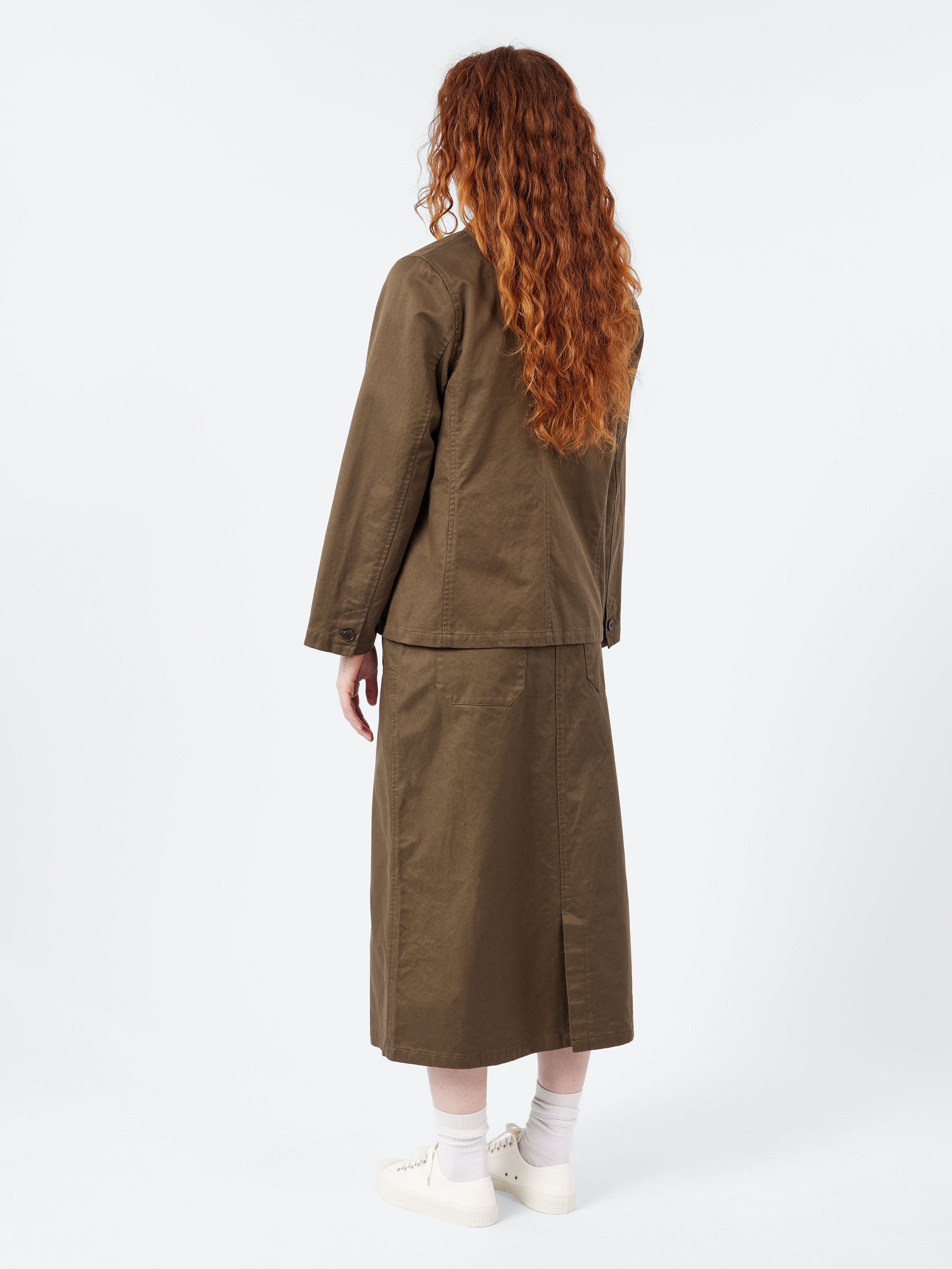 Cotton Twill Tailored Jacket