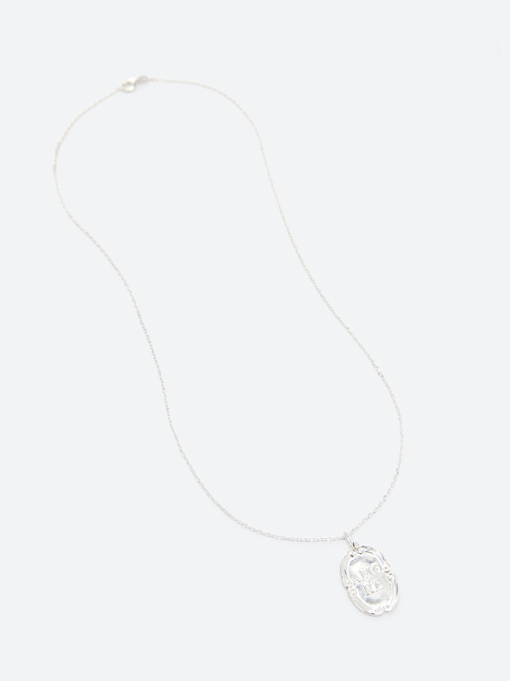 Amore Medal Silver Charm