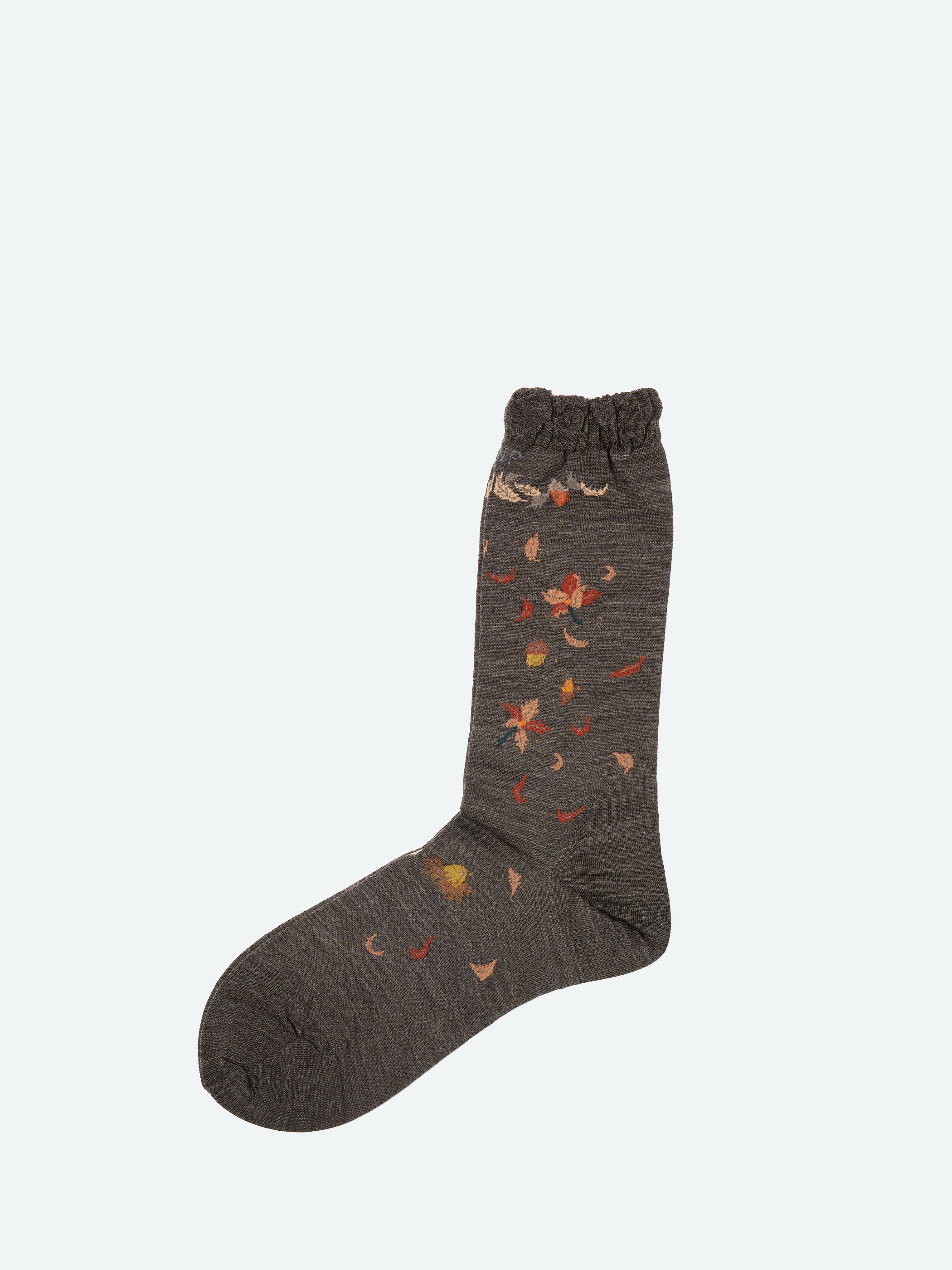 Wind and Acorn Tree Sock