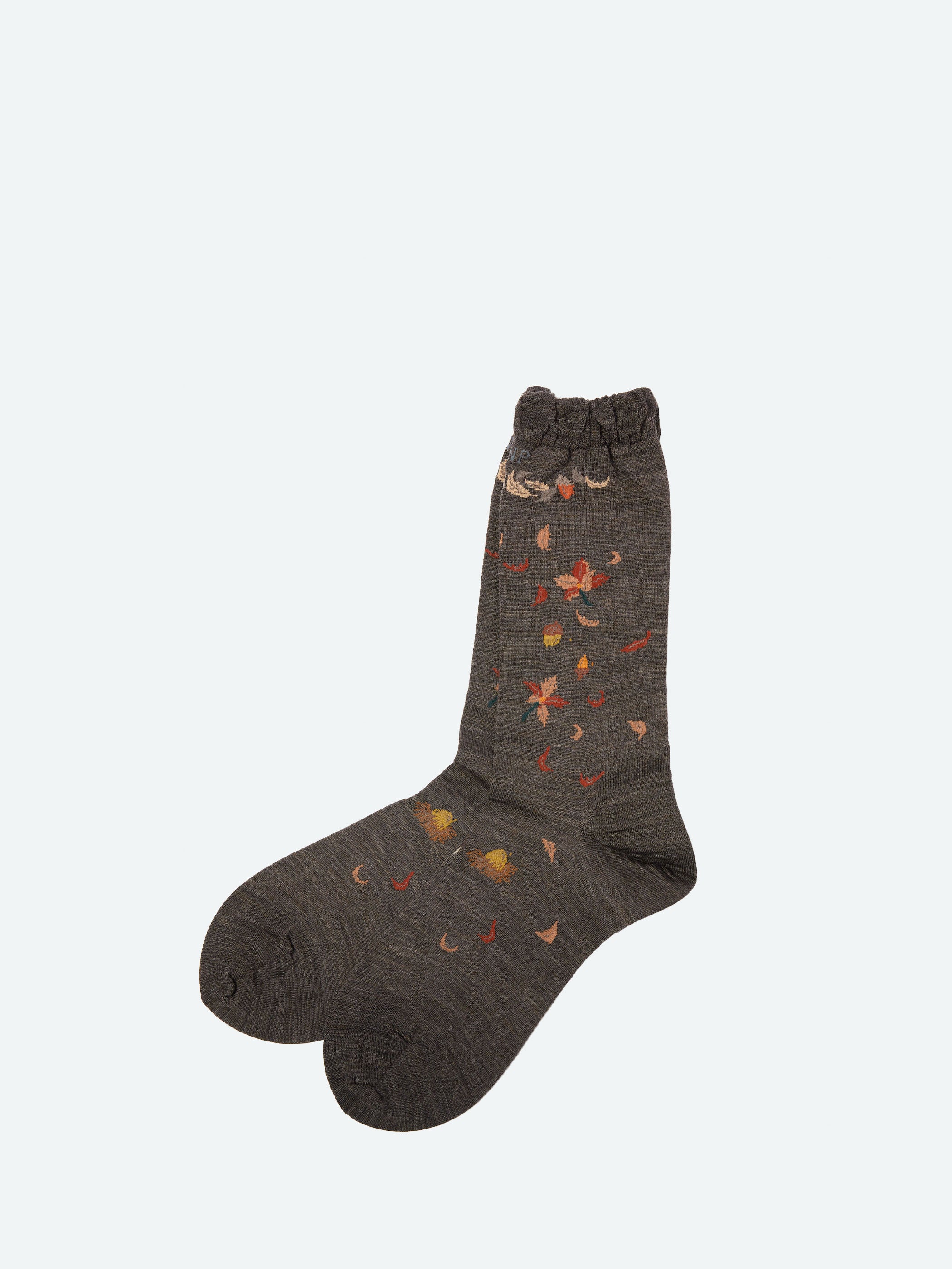 Wind and Acorn Tree Sock