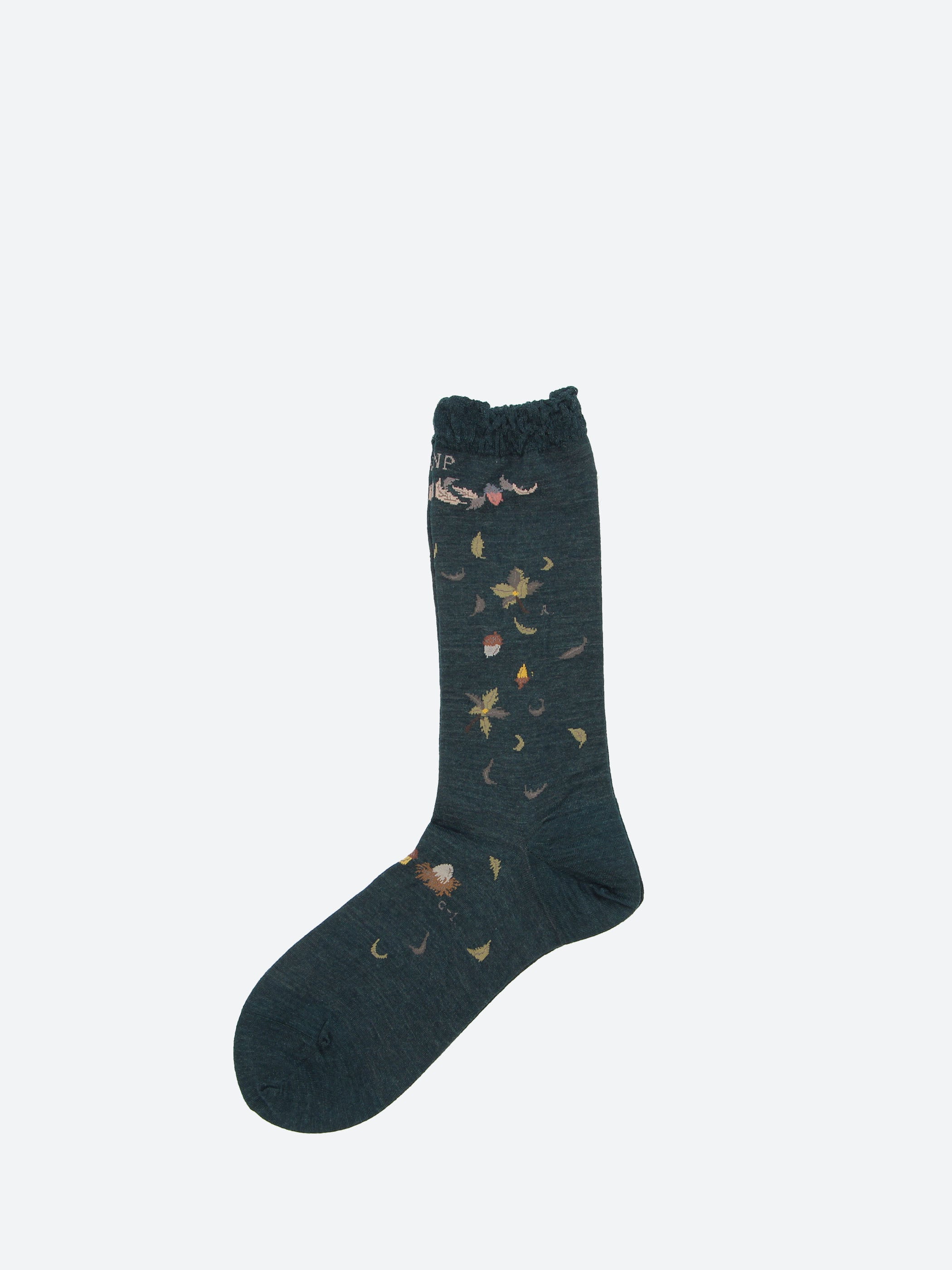 Wind and Acorn Tree Sock