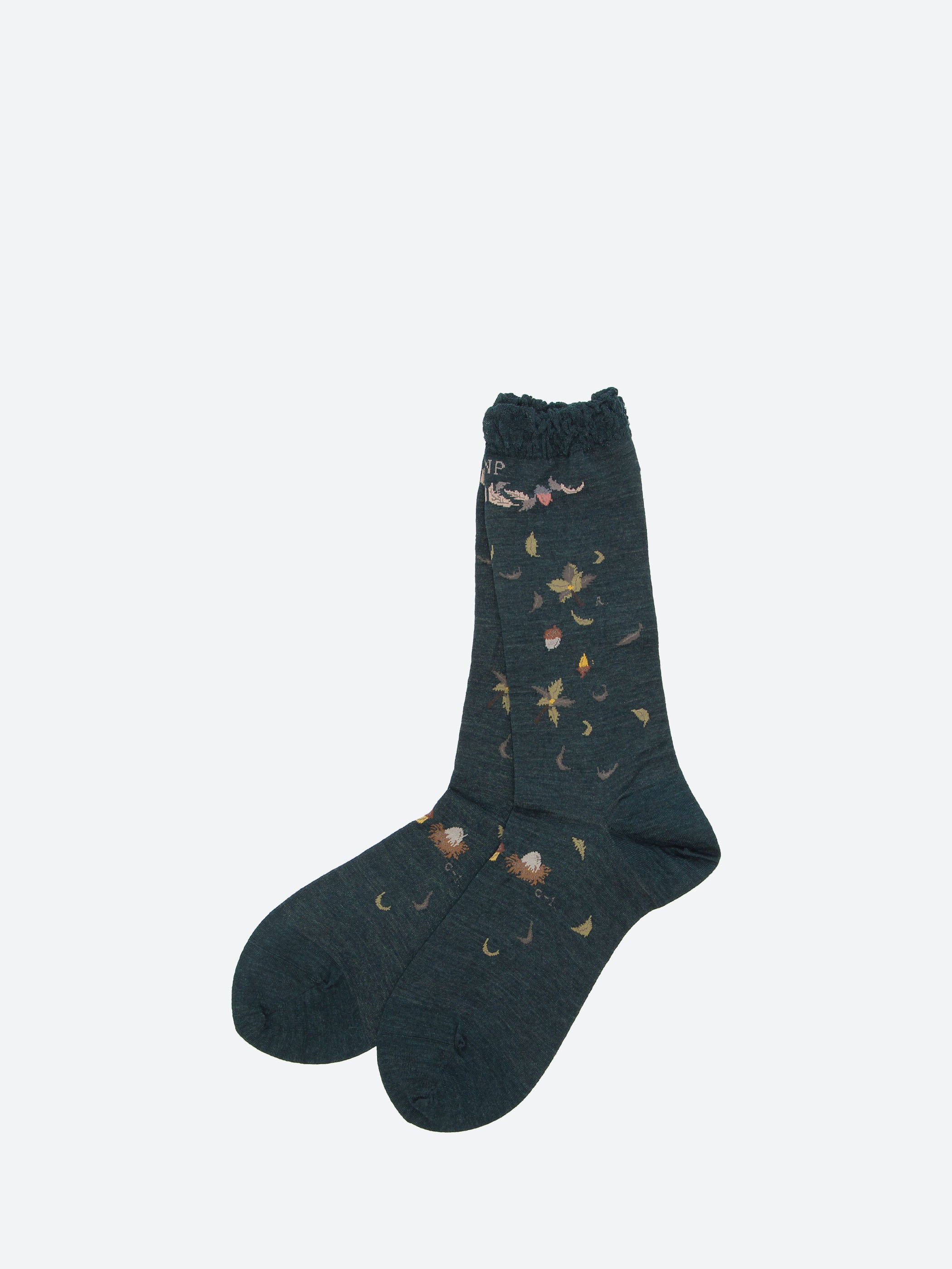 Wind and Acorn Tree Sock
