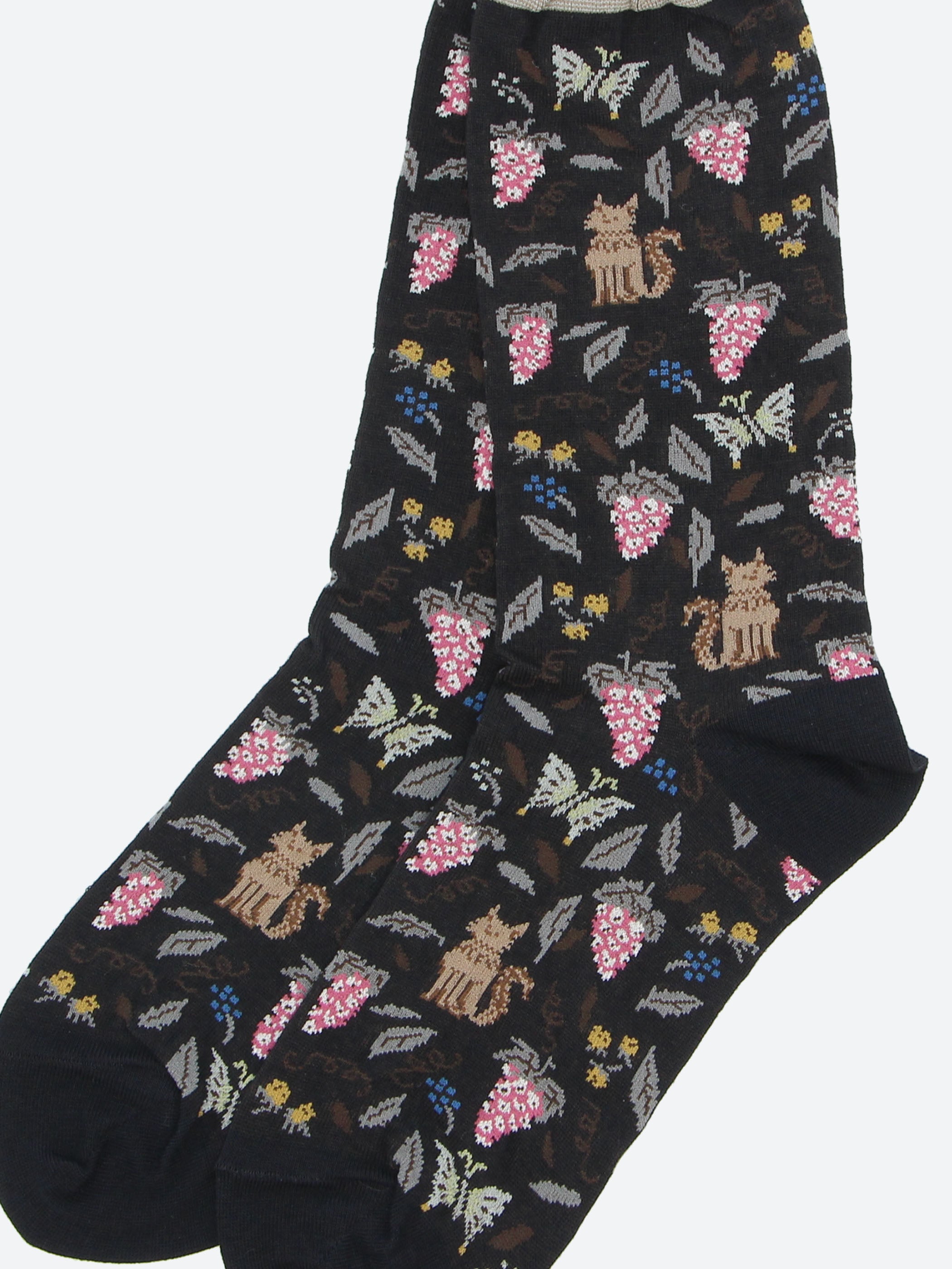 Garden Cat Sock