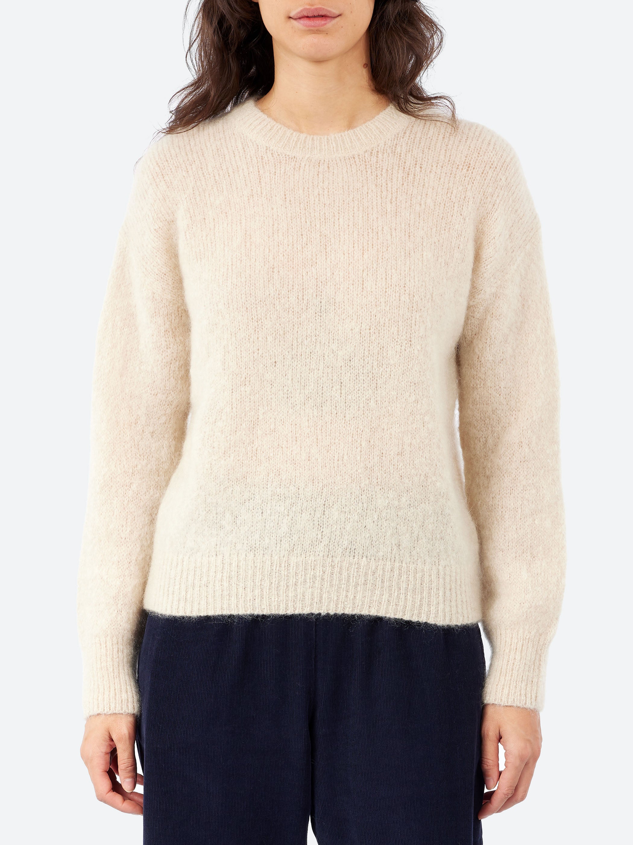 Mohair Crewneck