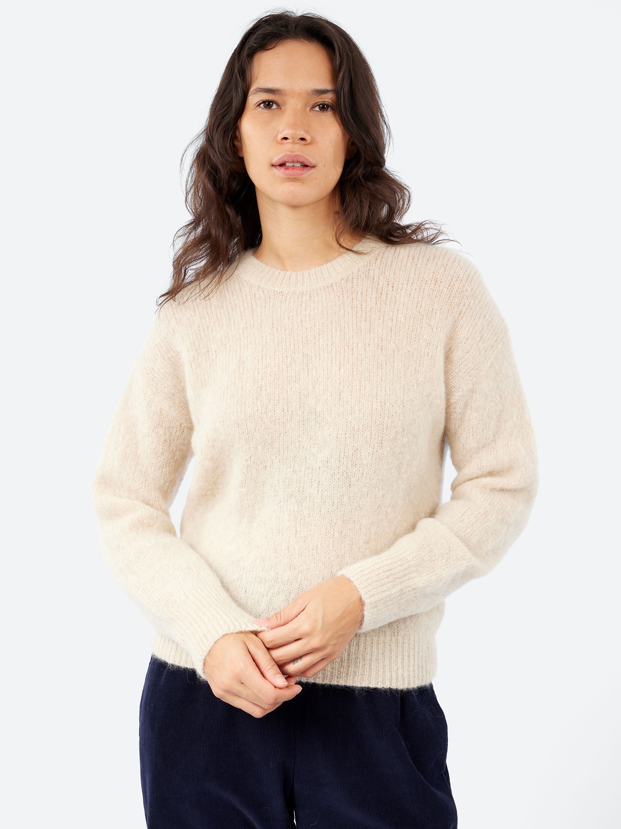 Mohair Crewneck