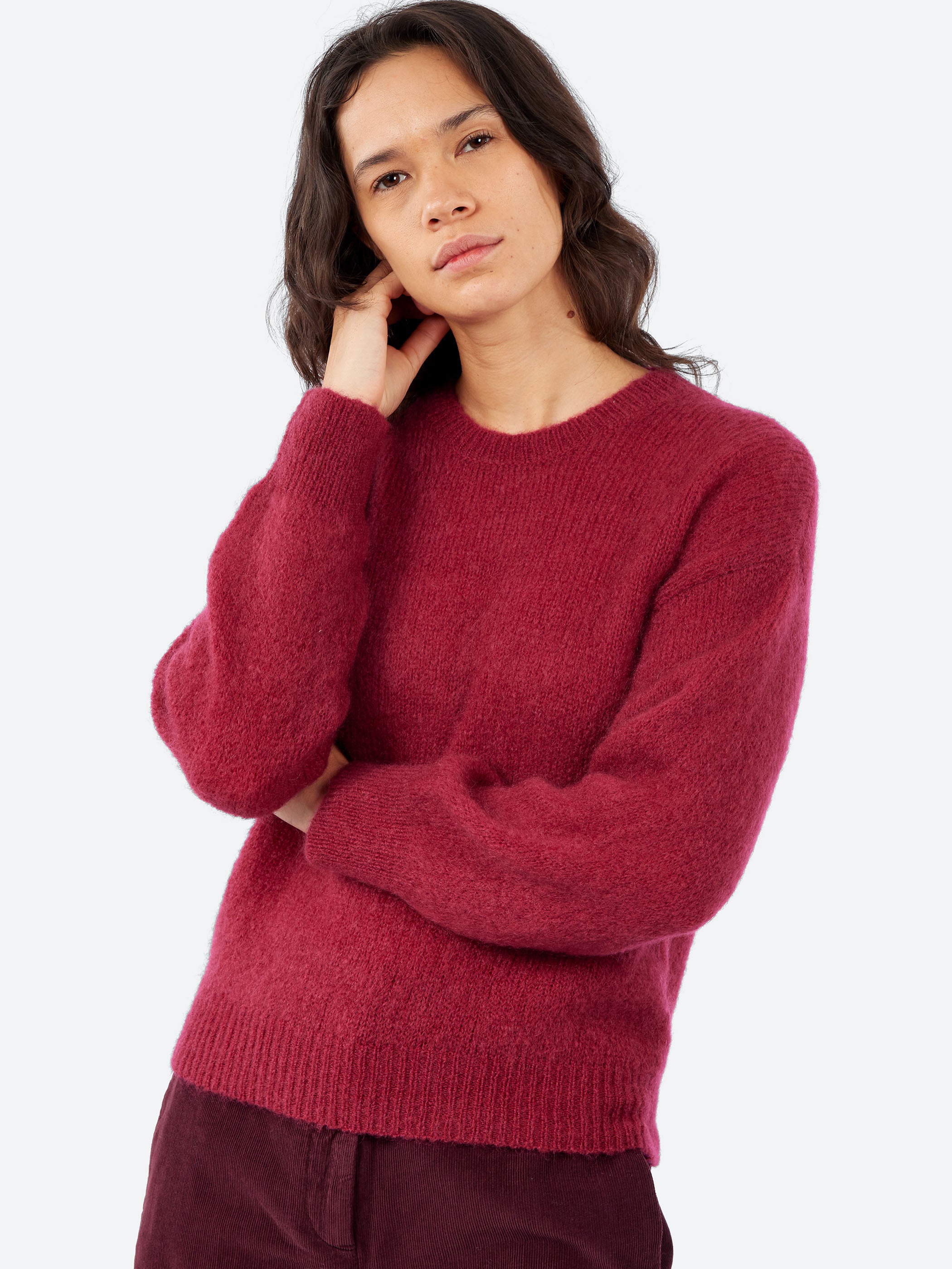 Mohair Crewneck
