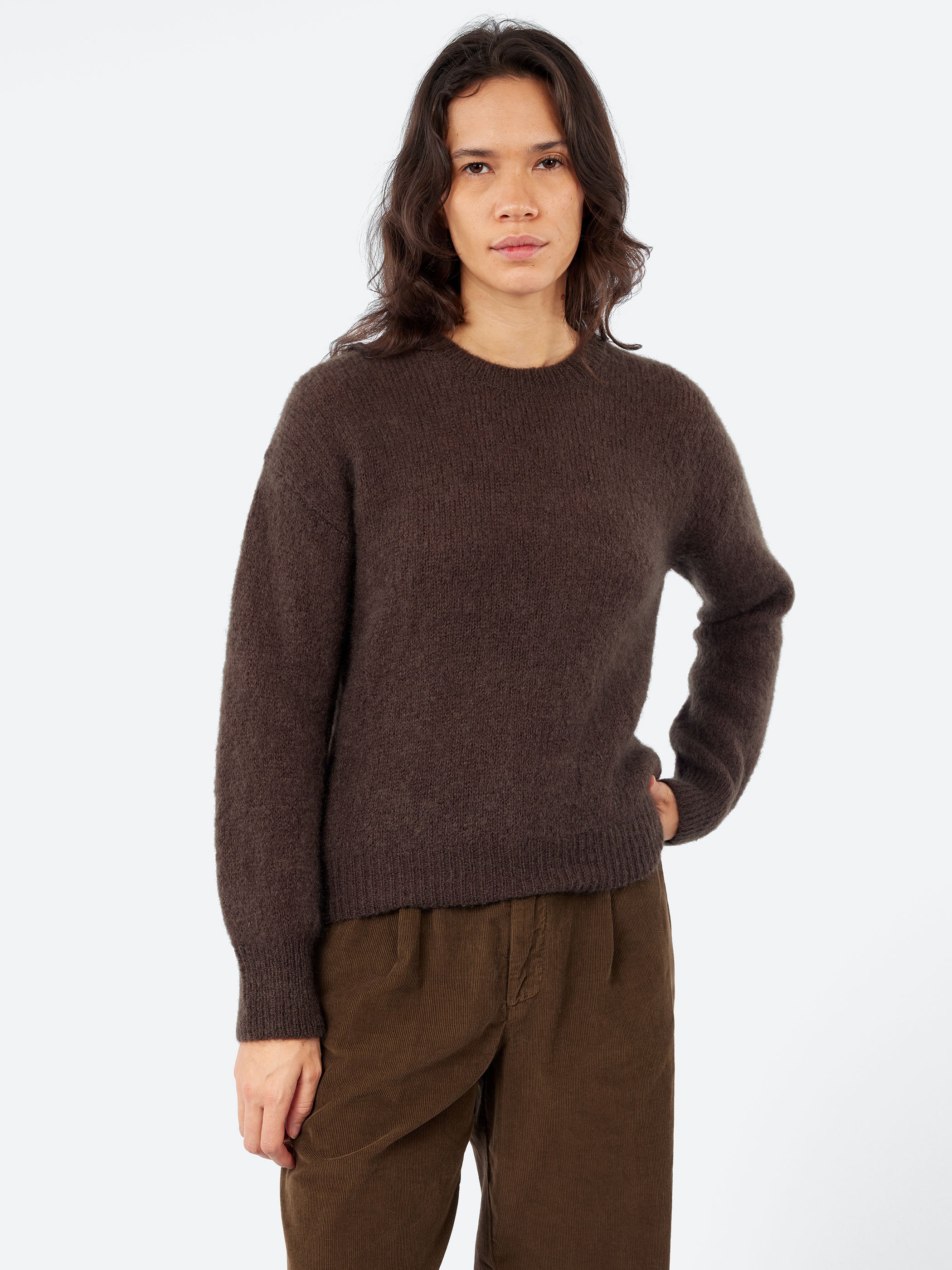 Mohair Crewneck