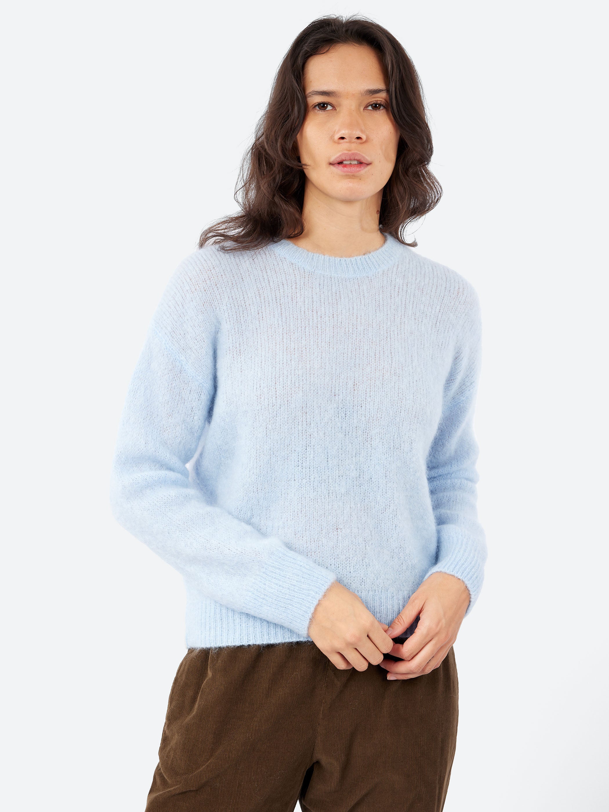 Mohair Crewneck