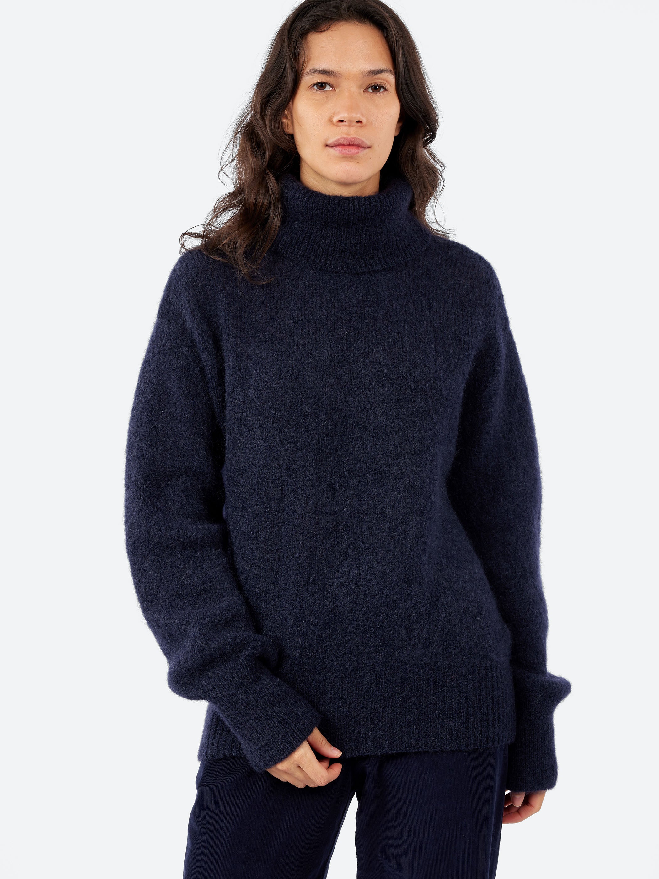 High-Neck Sweater