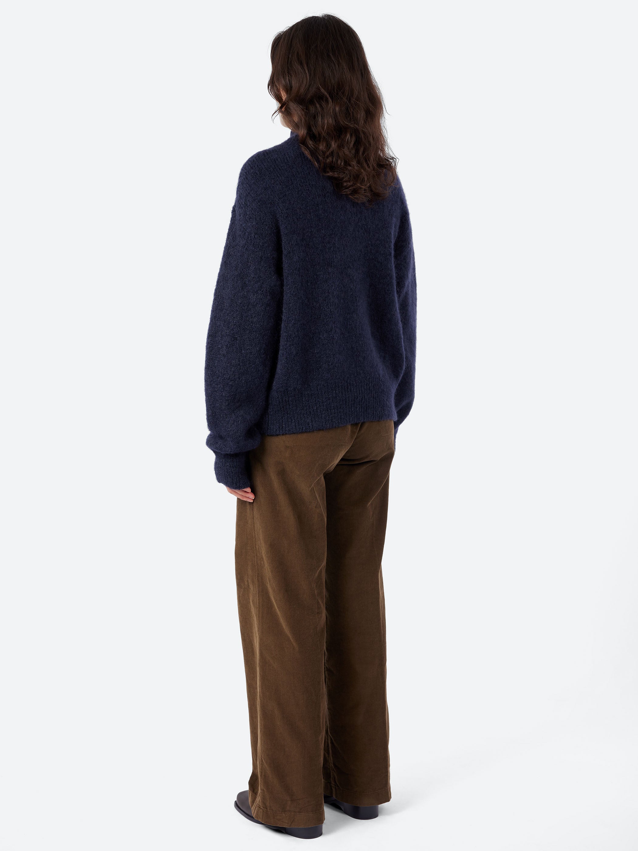 Mohair Open Cardigan