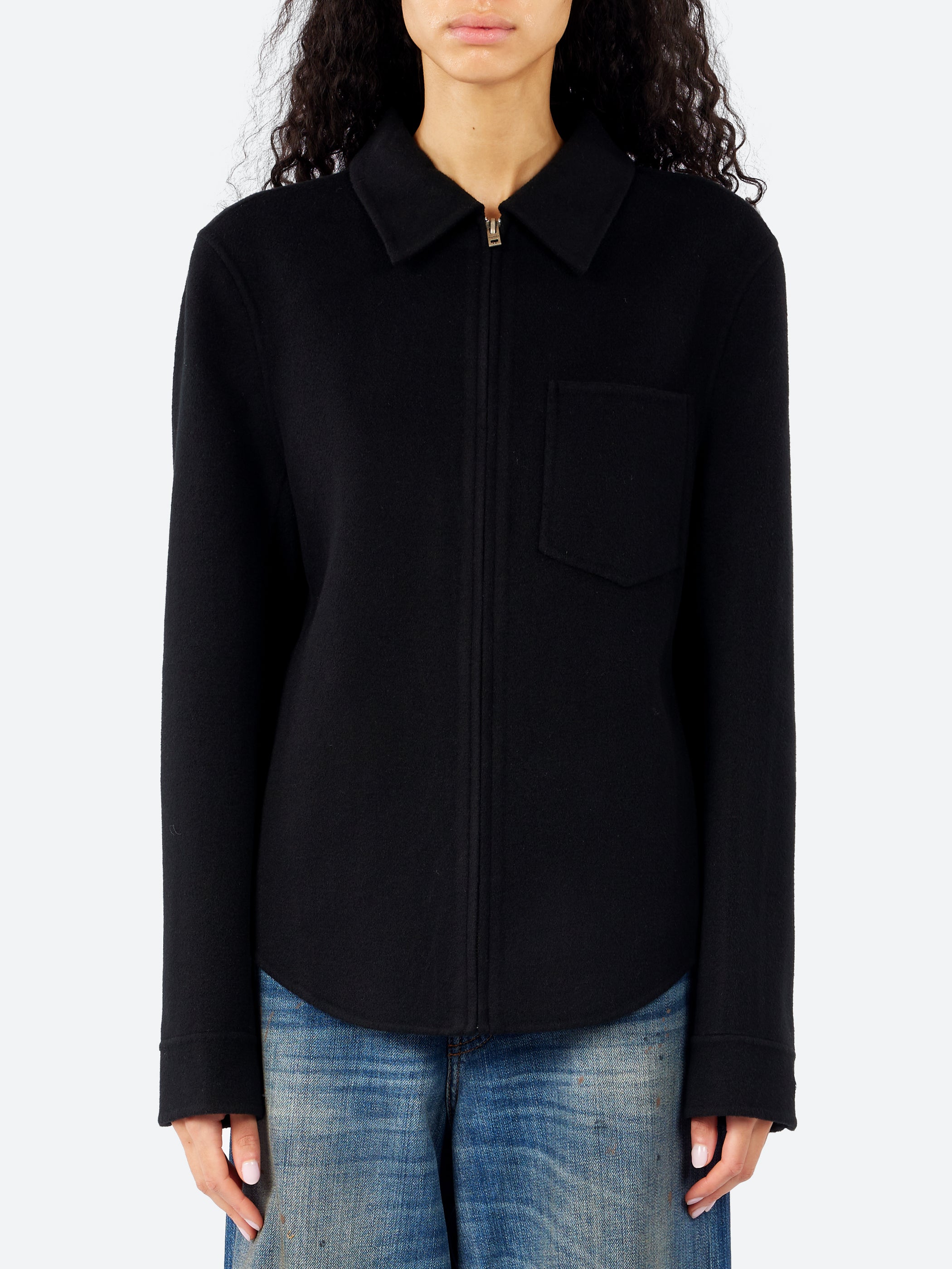 Cashmere Zip Jacket