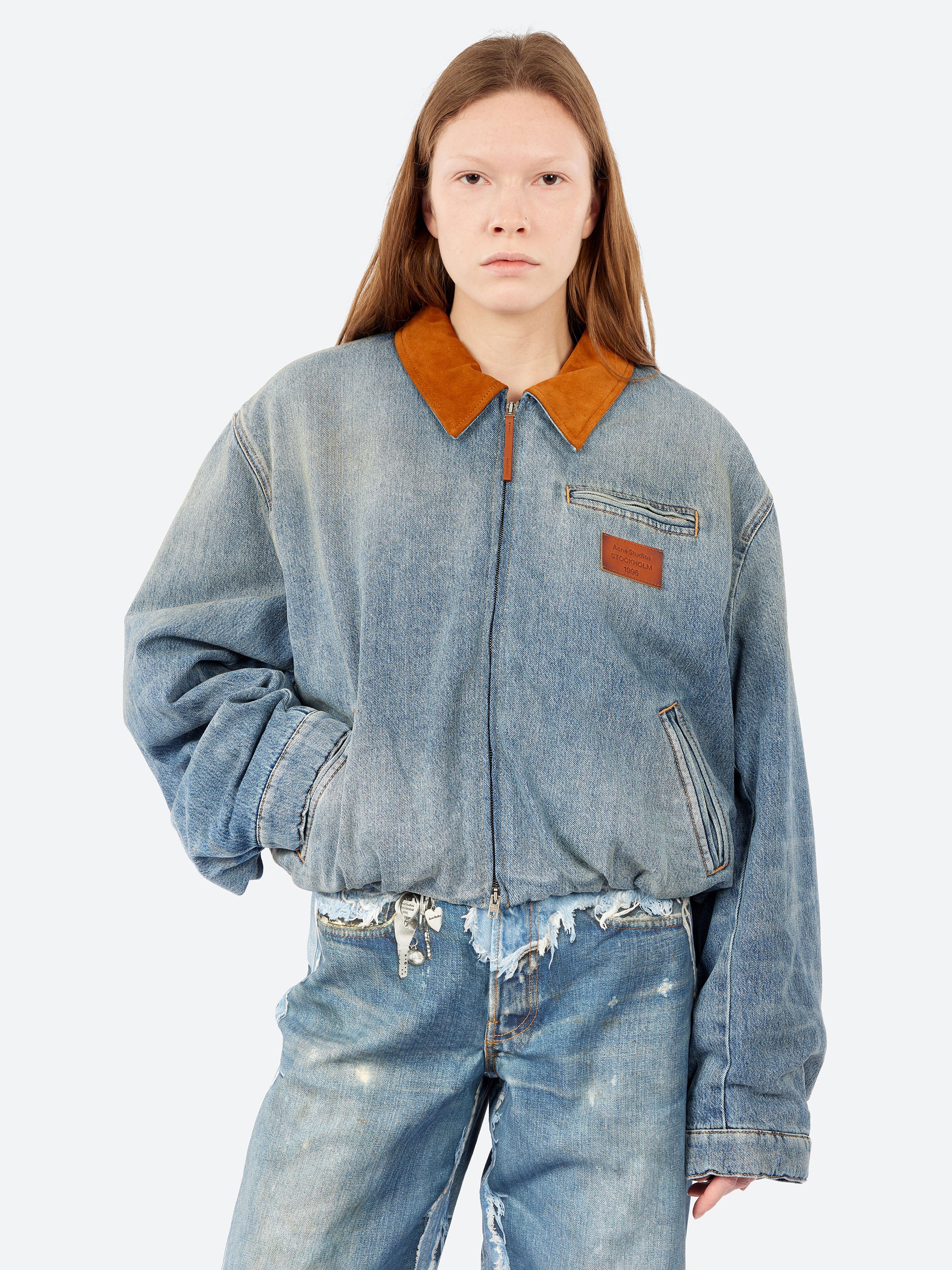 Denim Bomber Jacket