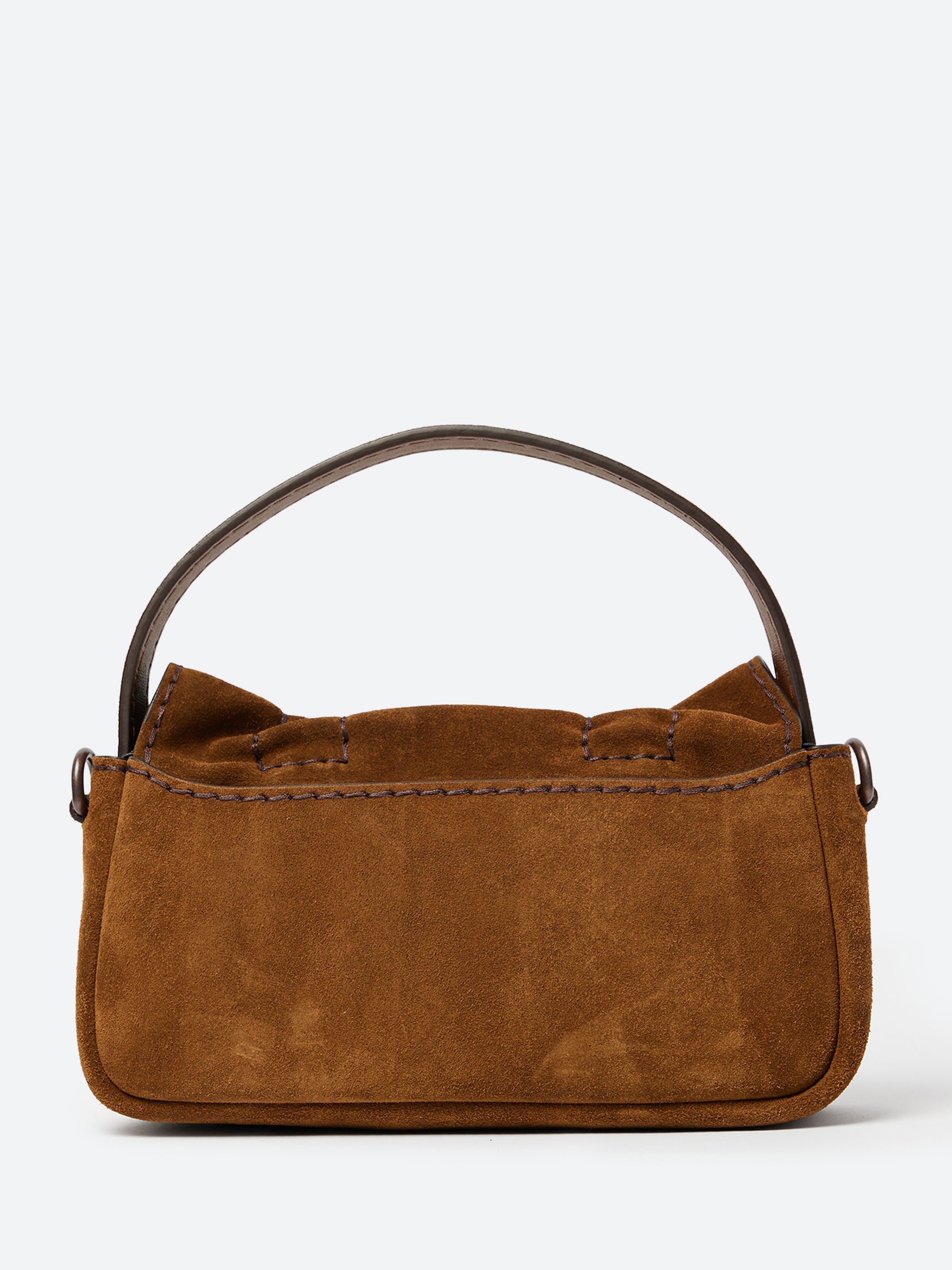 Multipocket Suede Micro Bag