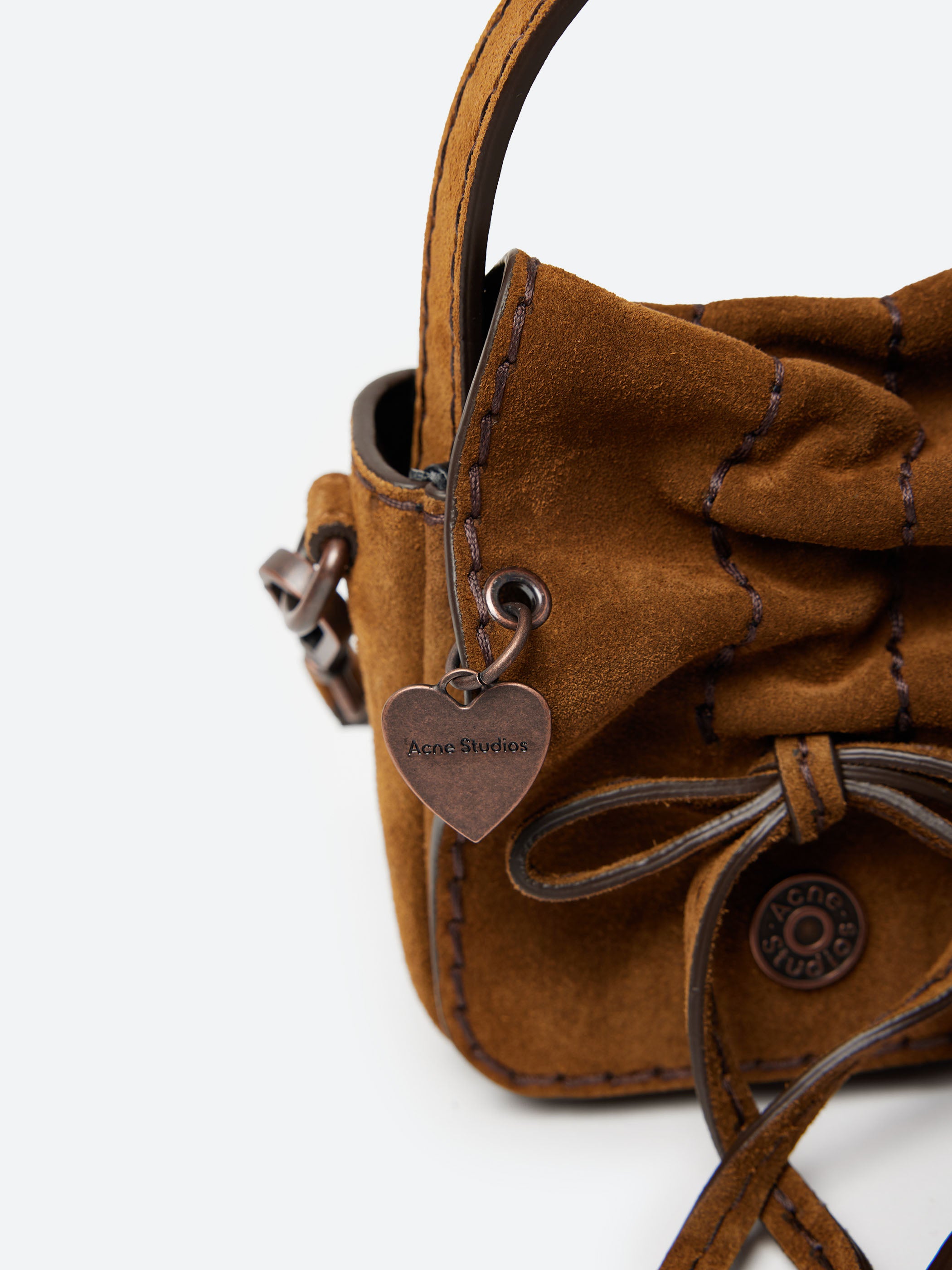 Multipocket Suede Micro Bag