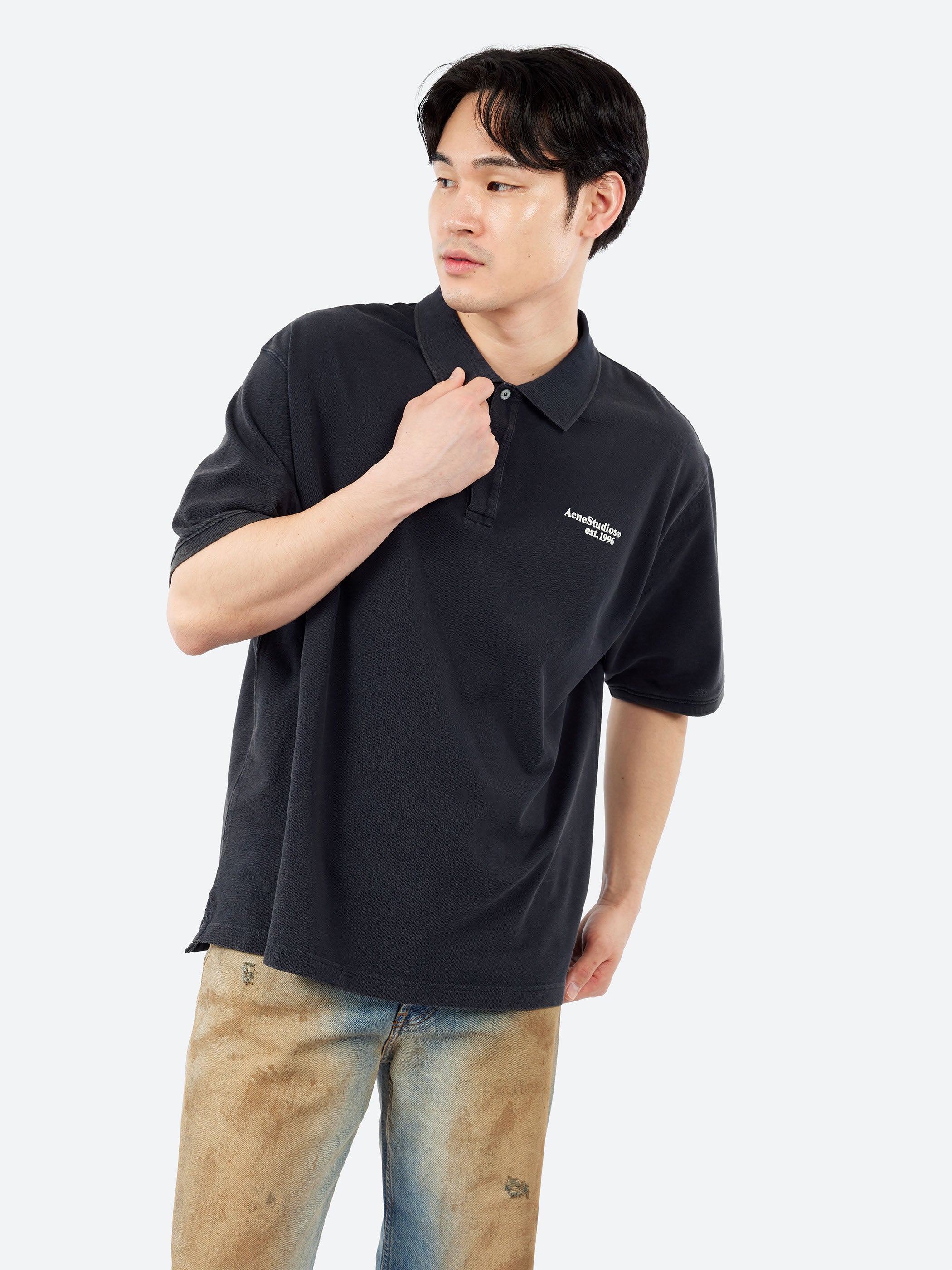 Washed Logo Polo