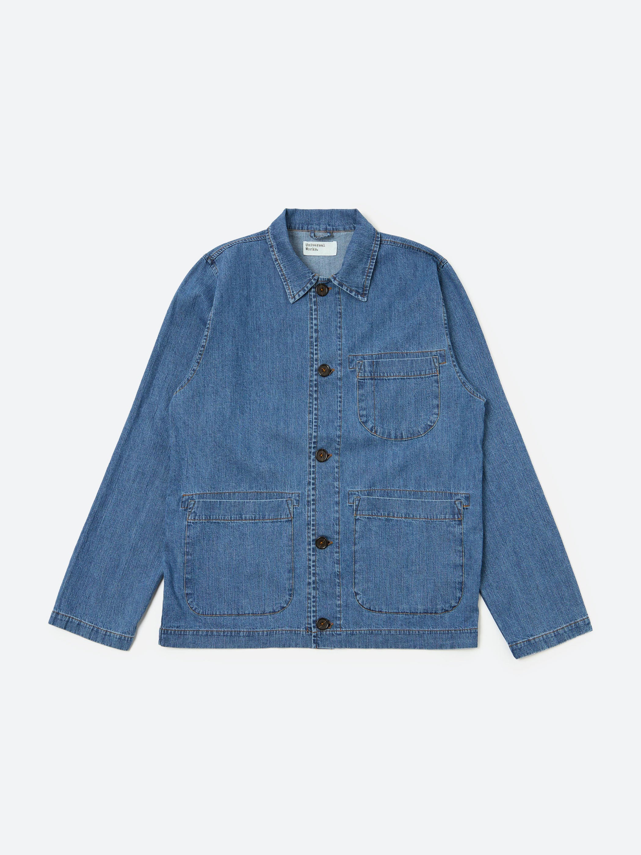 Slub Denim Field Jacket