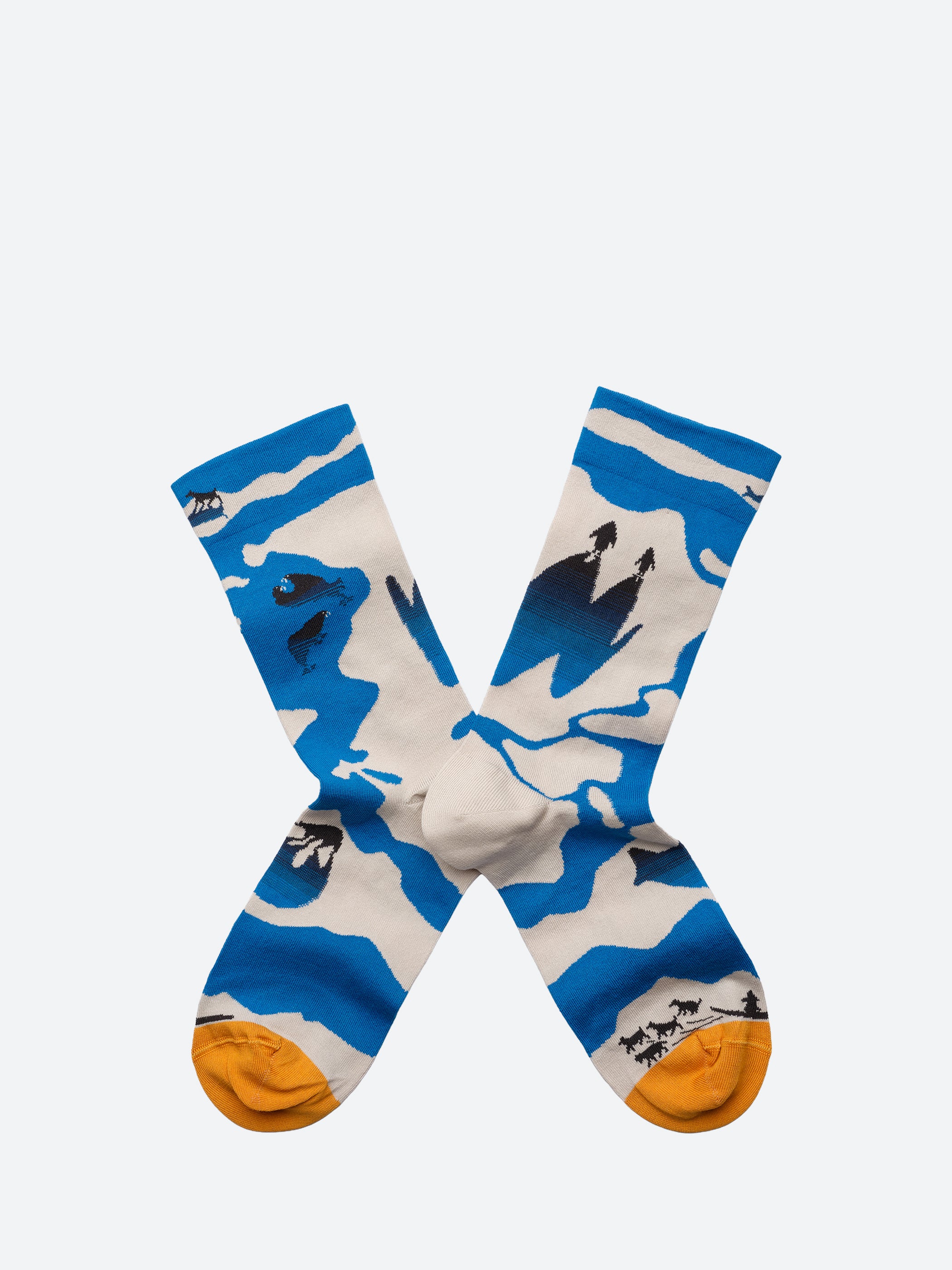 Light Grey Ice Pack Socks