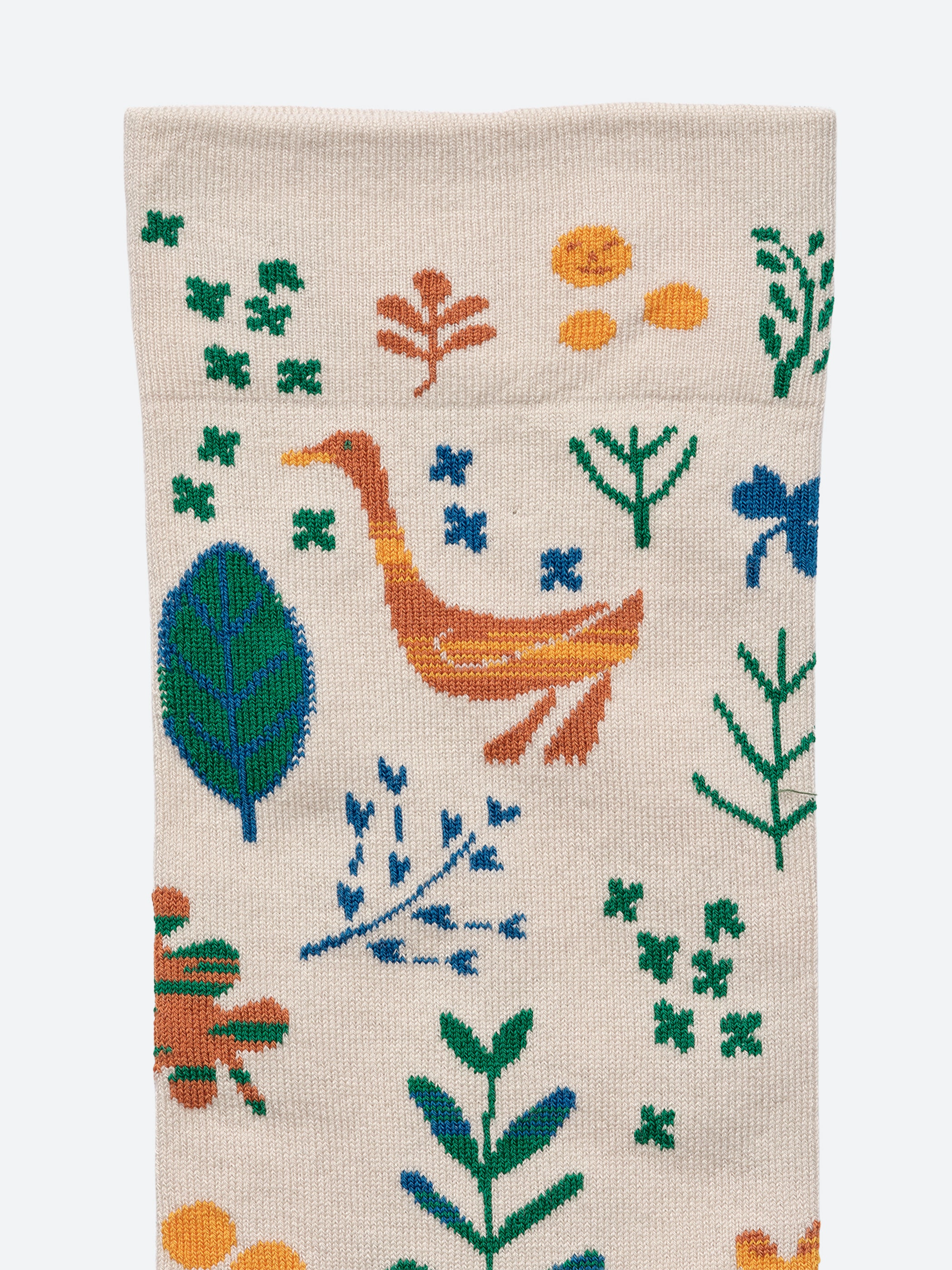 Sowing Light Grey Socks