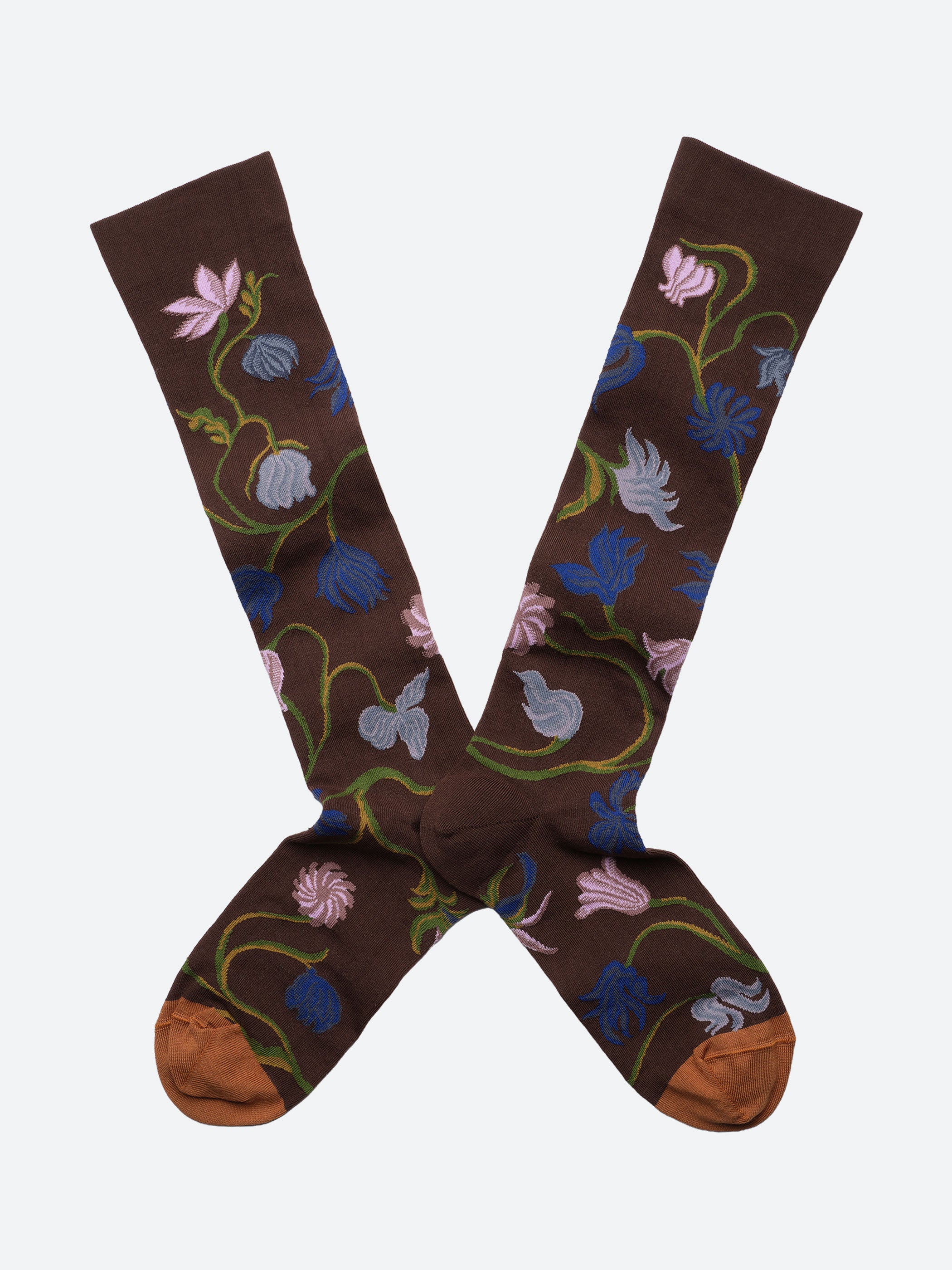 Chestnut Flower Knee-High Socks