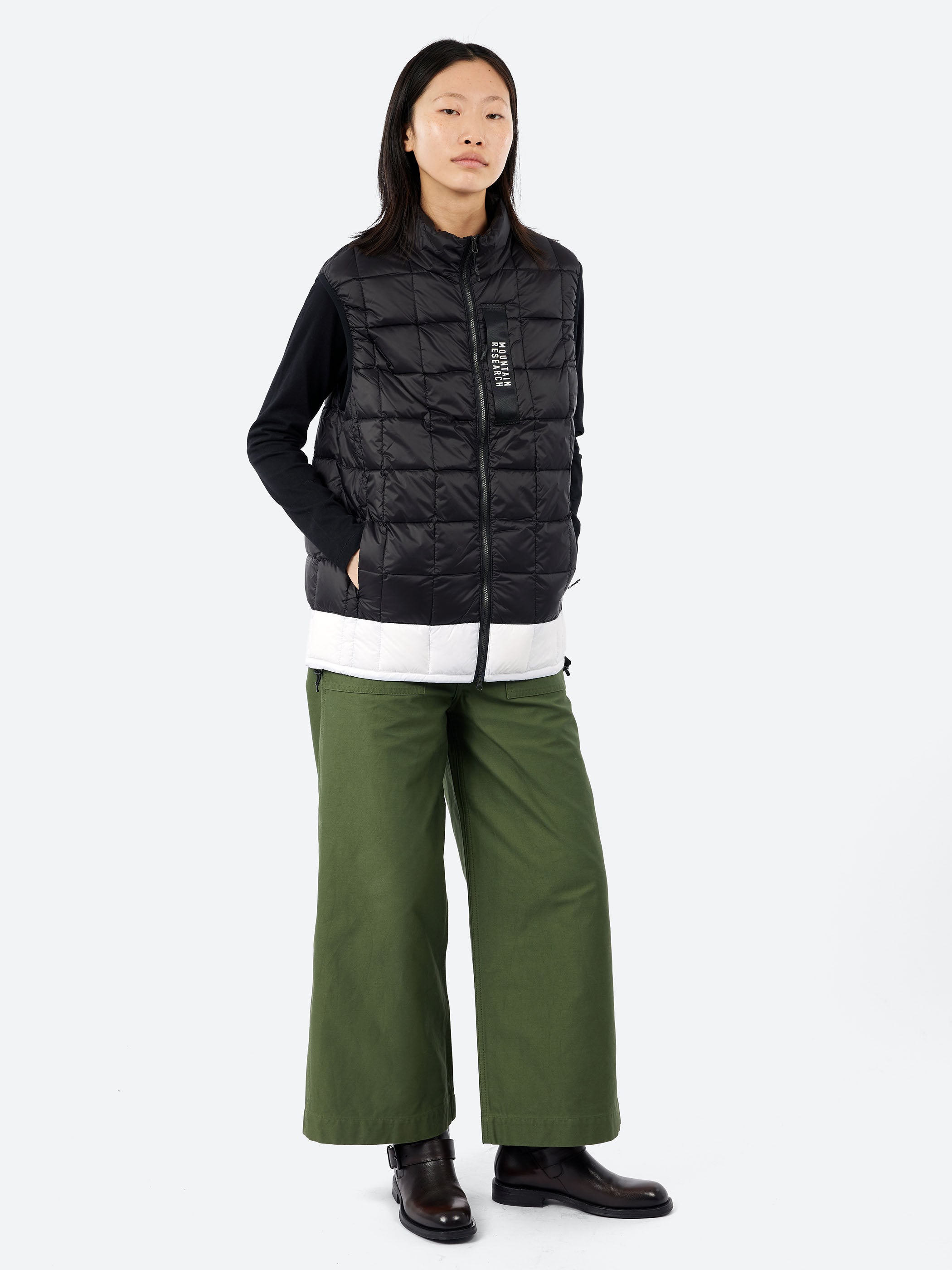 Mountain Research x TAION Zip Down Vest