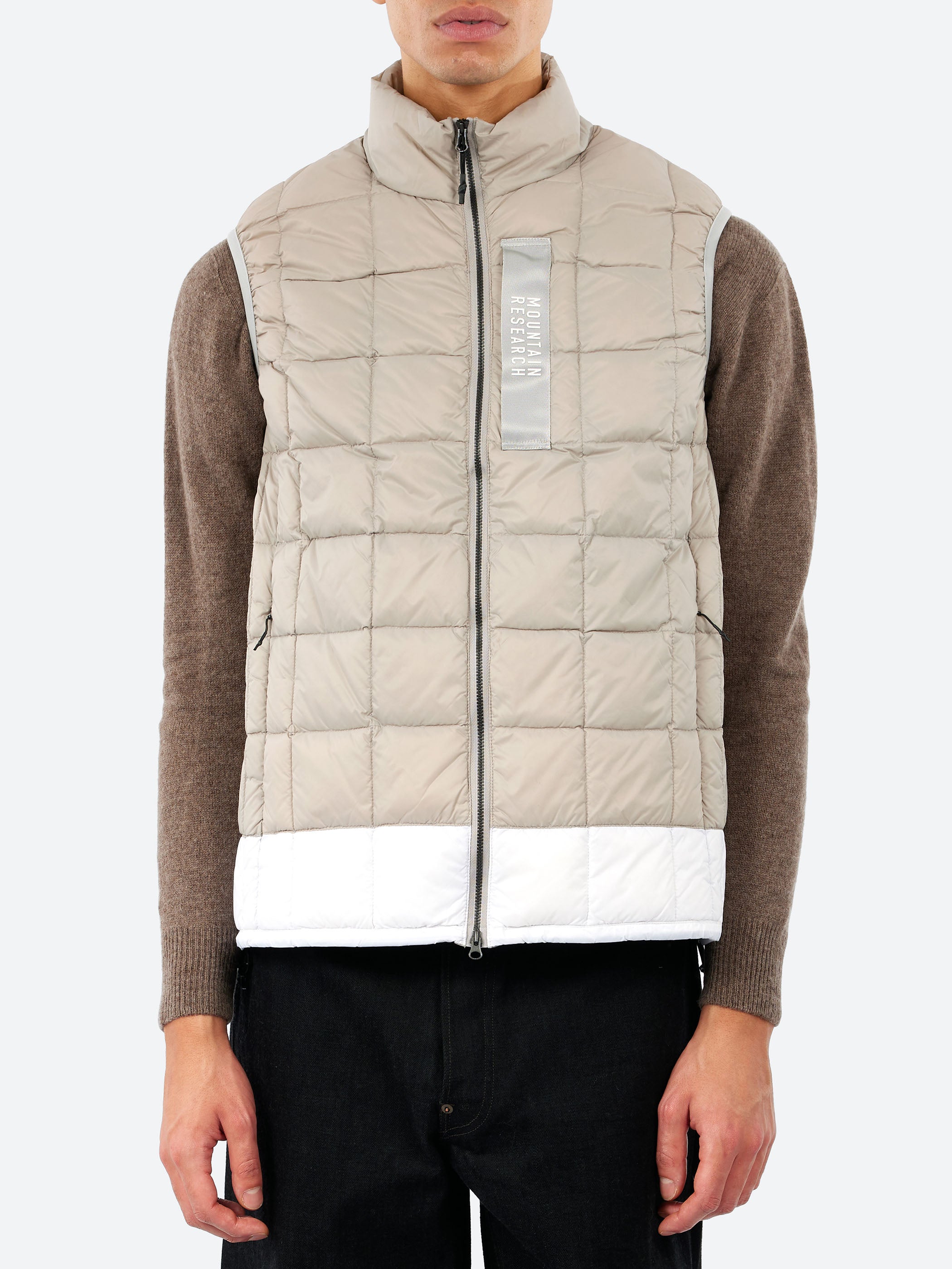 Mountain Research x TAION Zip Down Vest