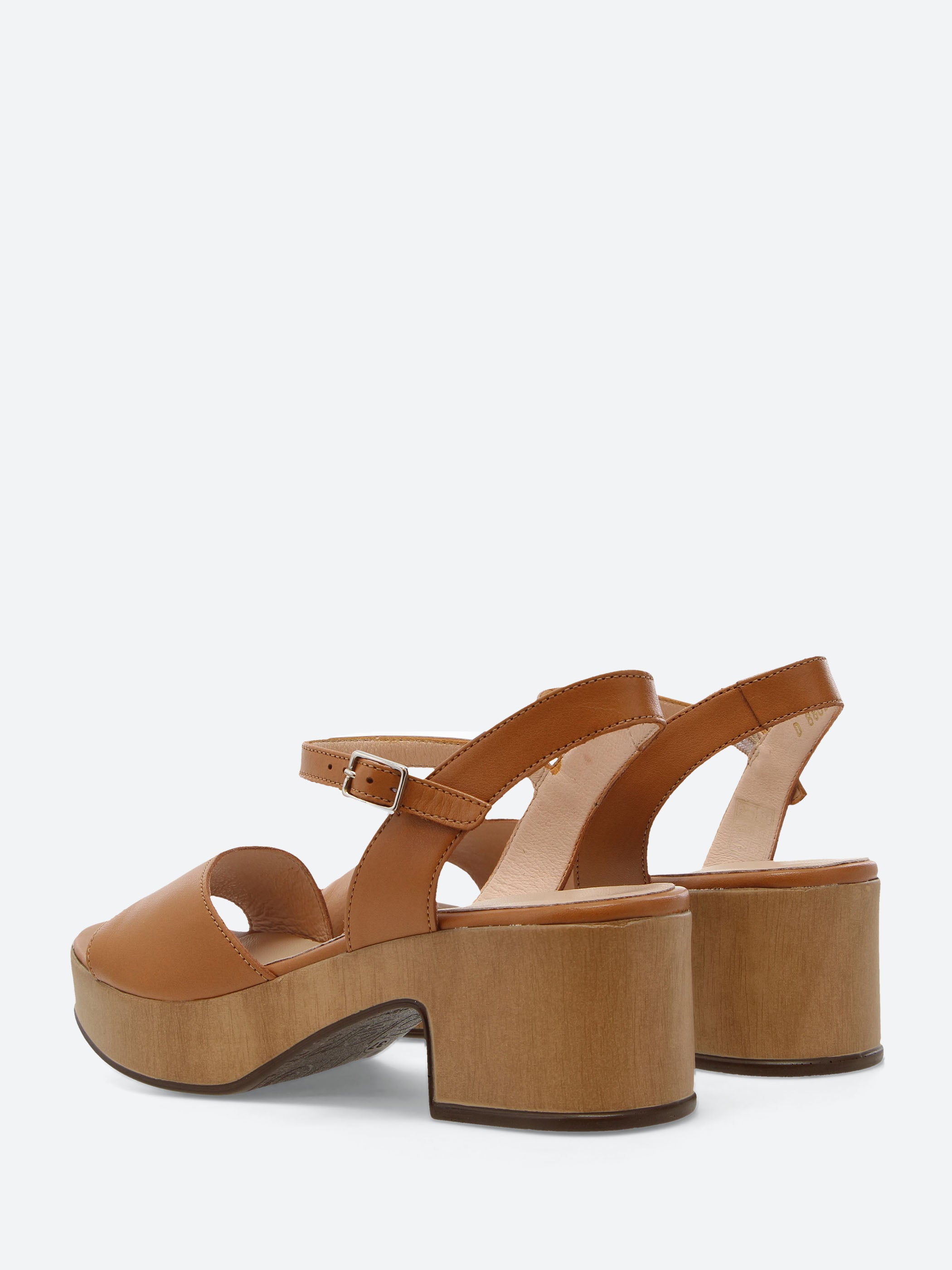 D-8802 Leather Wedge Sandal